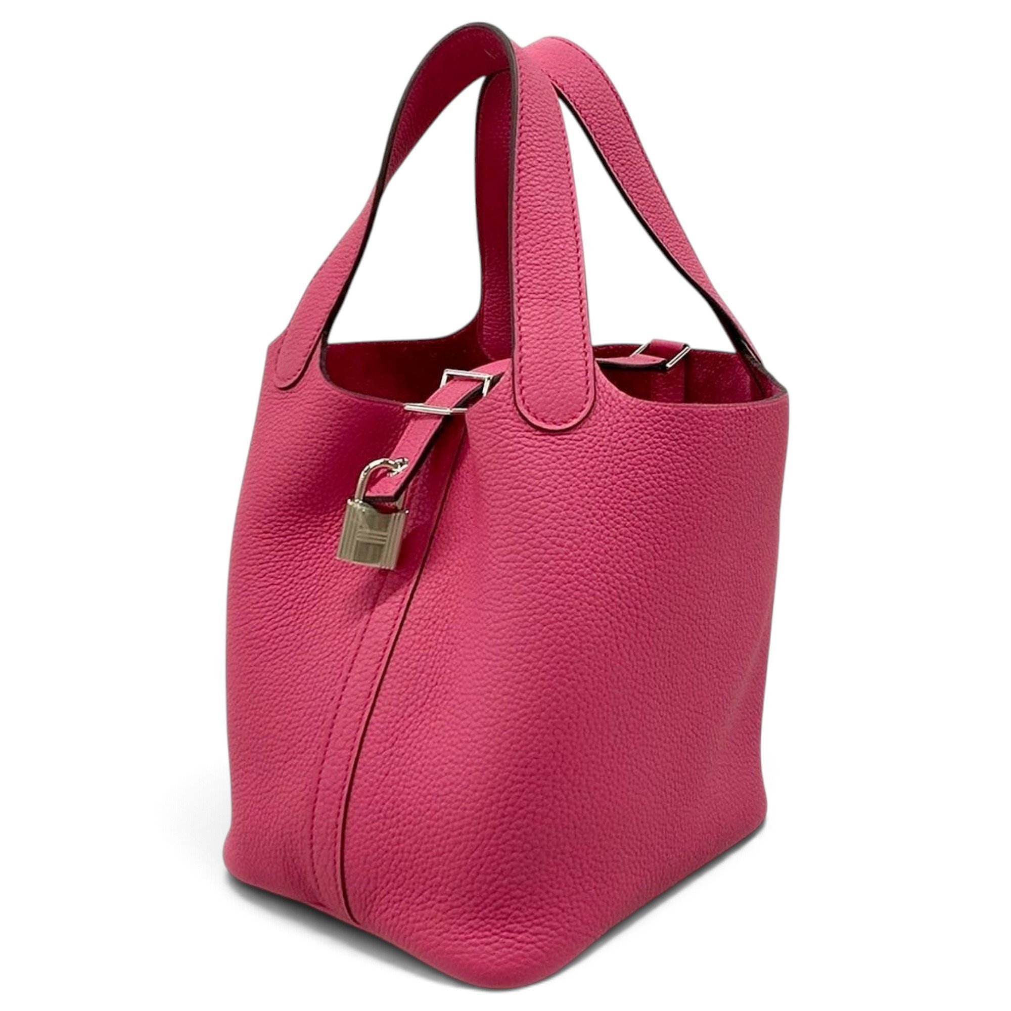 Picotin leather handbag