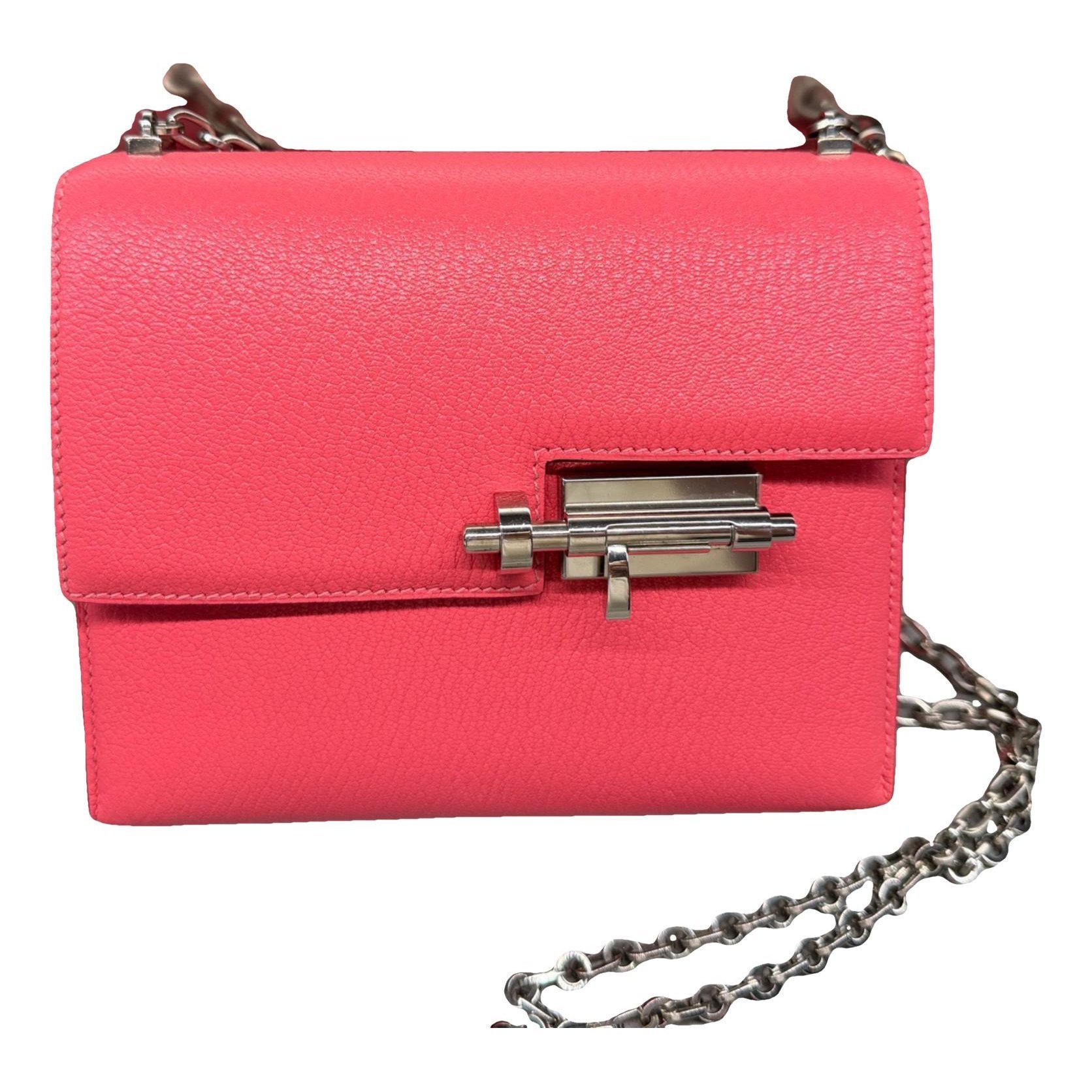 Verrou Mini leather handbag