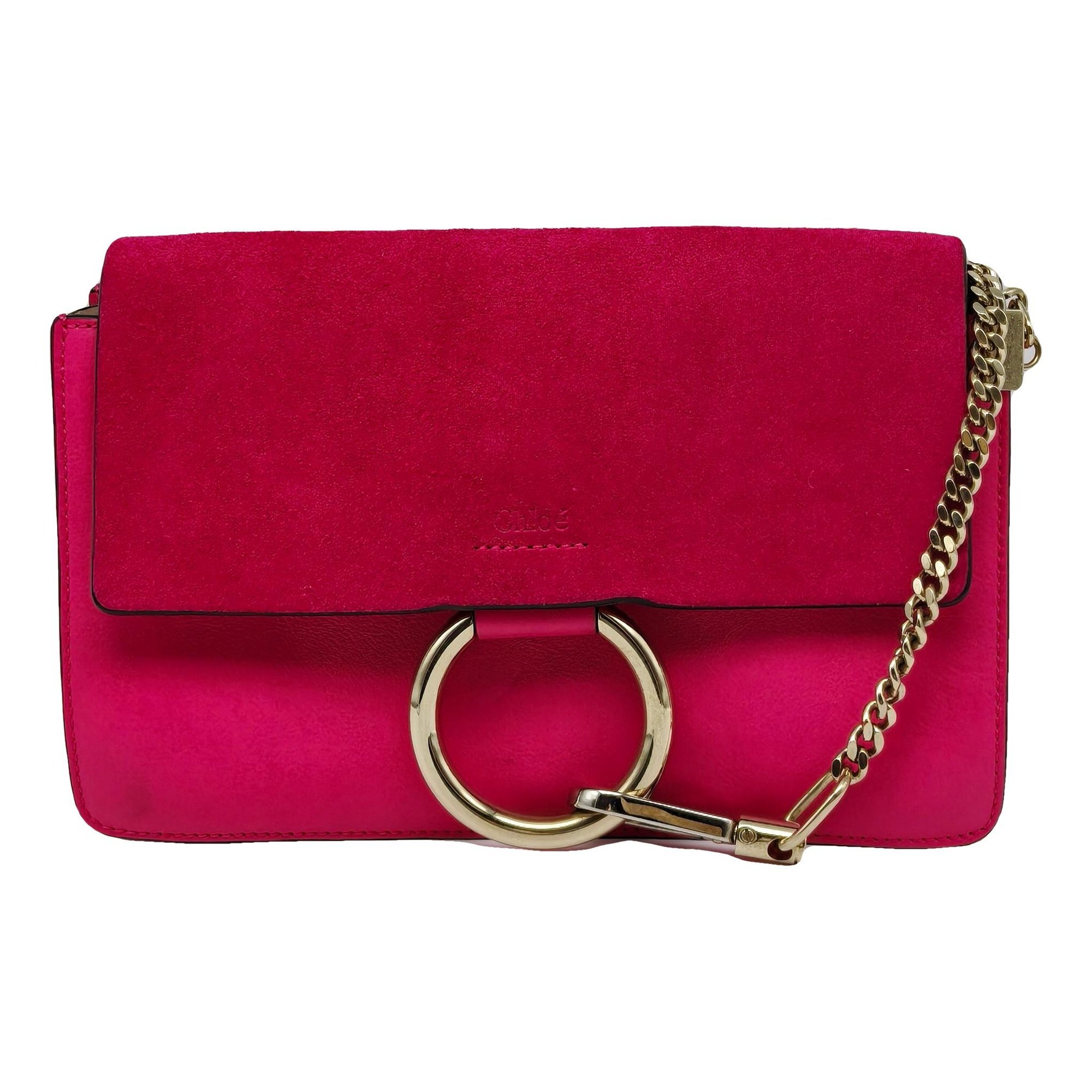 Faye leather handbag
