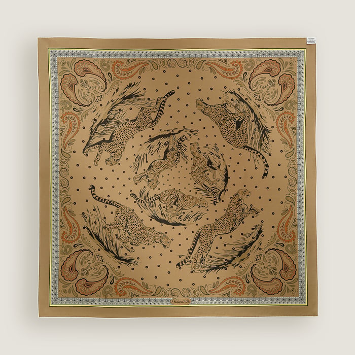 Guepards Bandana Double Face Scarf 90