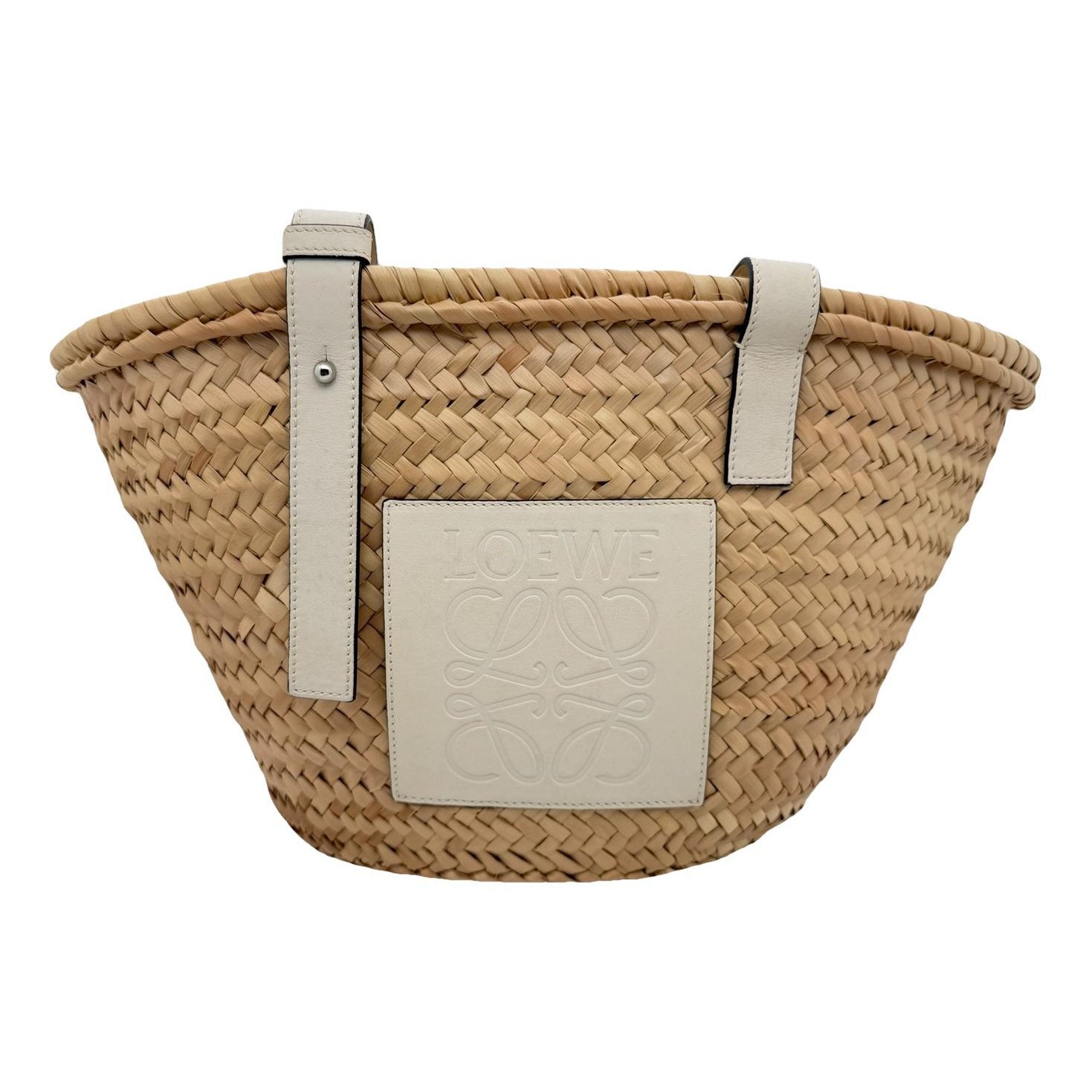 Basket Bag leather tote