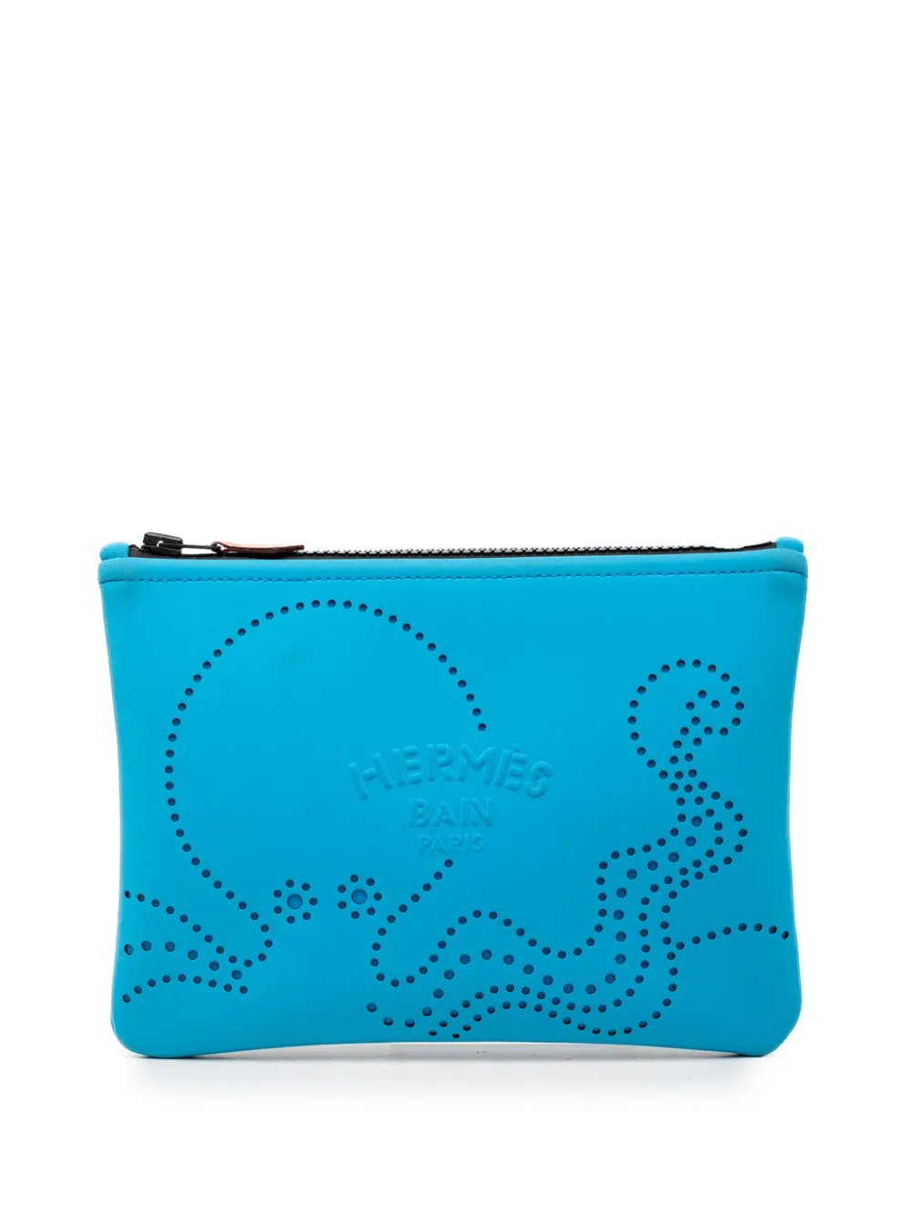 2023 Small Perforated Nylon Neobain Poulpe Fiction Case clutch bag