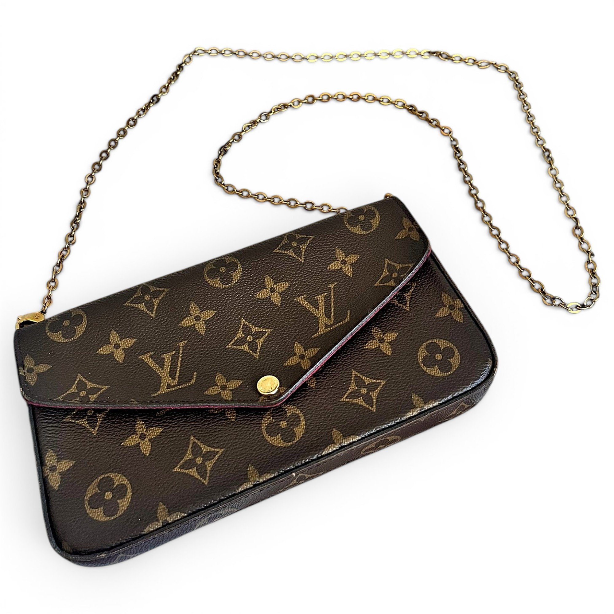 Félicie leather crossbody bag