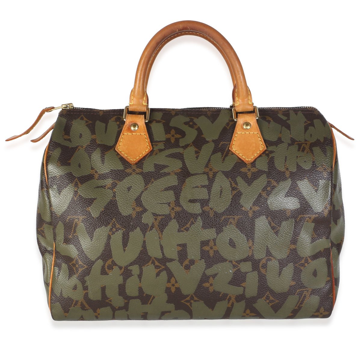 x Stephen Sprouse Khaki Graffiti Speedy 30