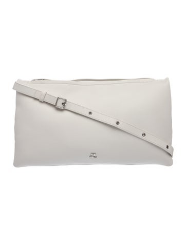 Courreges Leather Shoulder Bag
