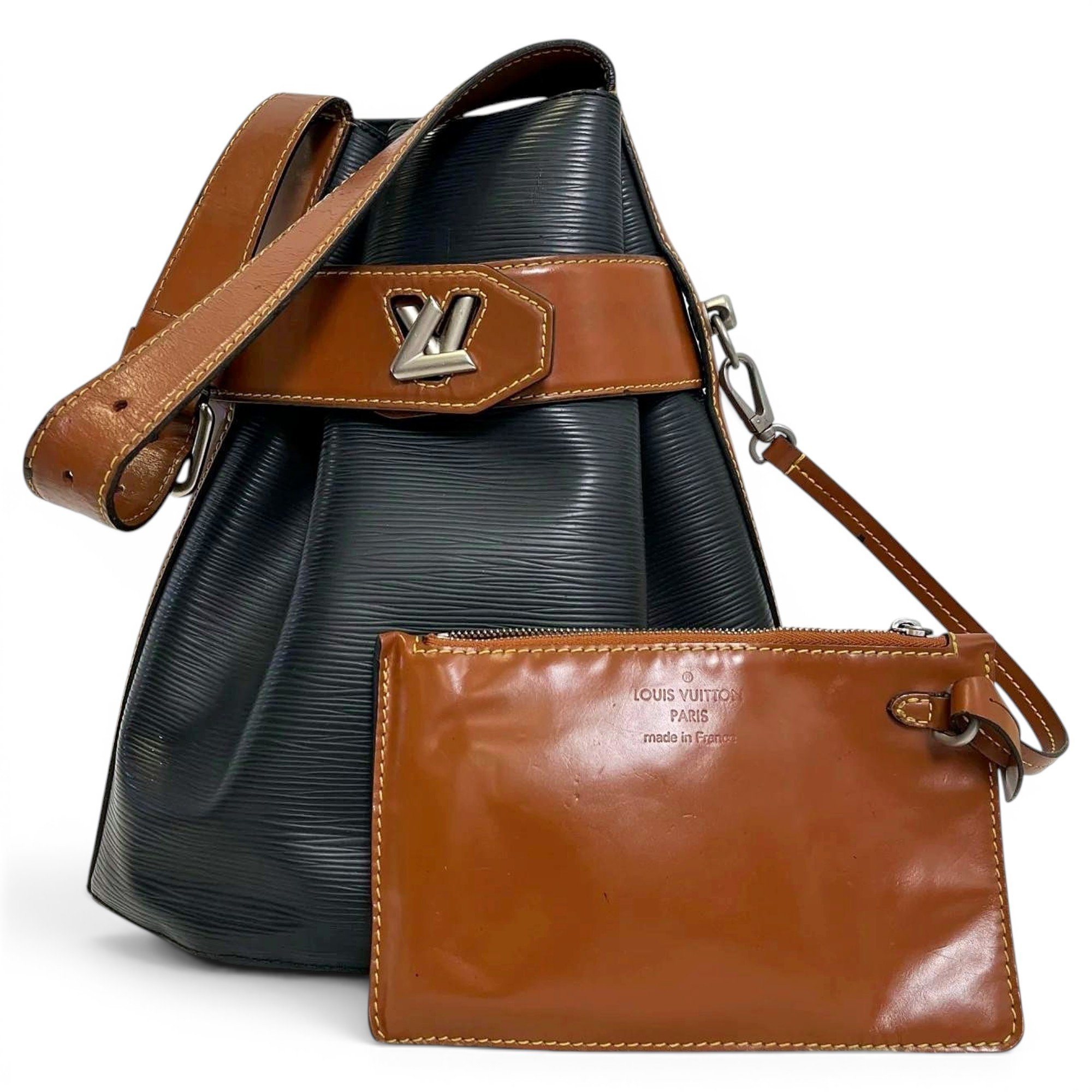 Leather tote