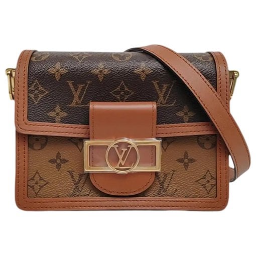Dauphine leather mini bag