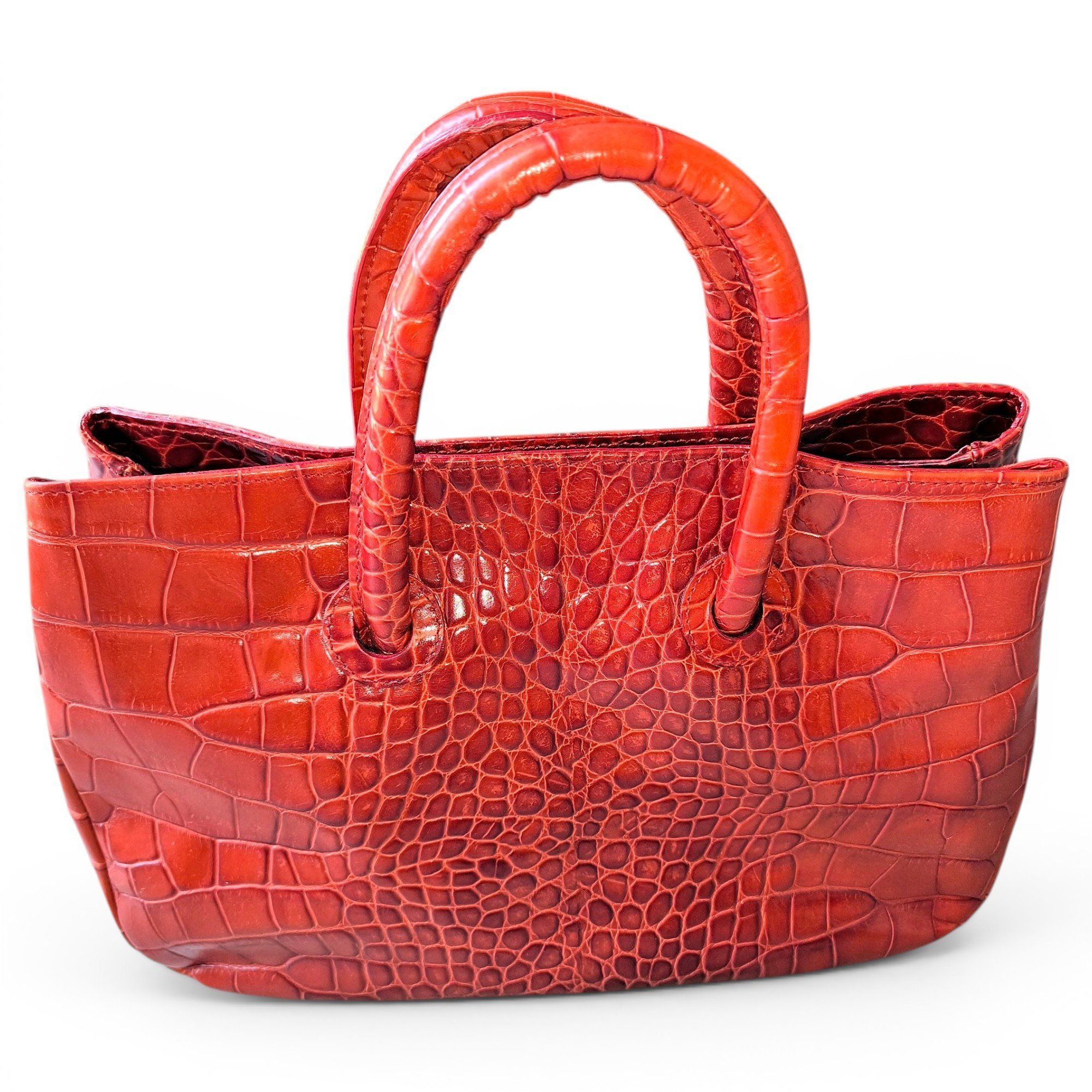 Leather handbag