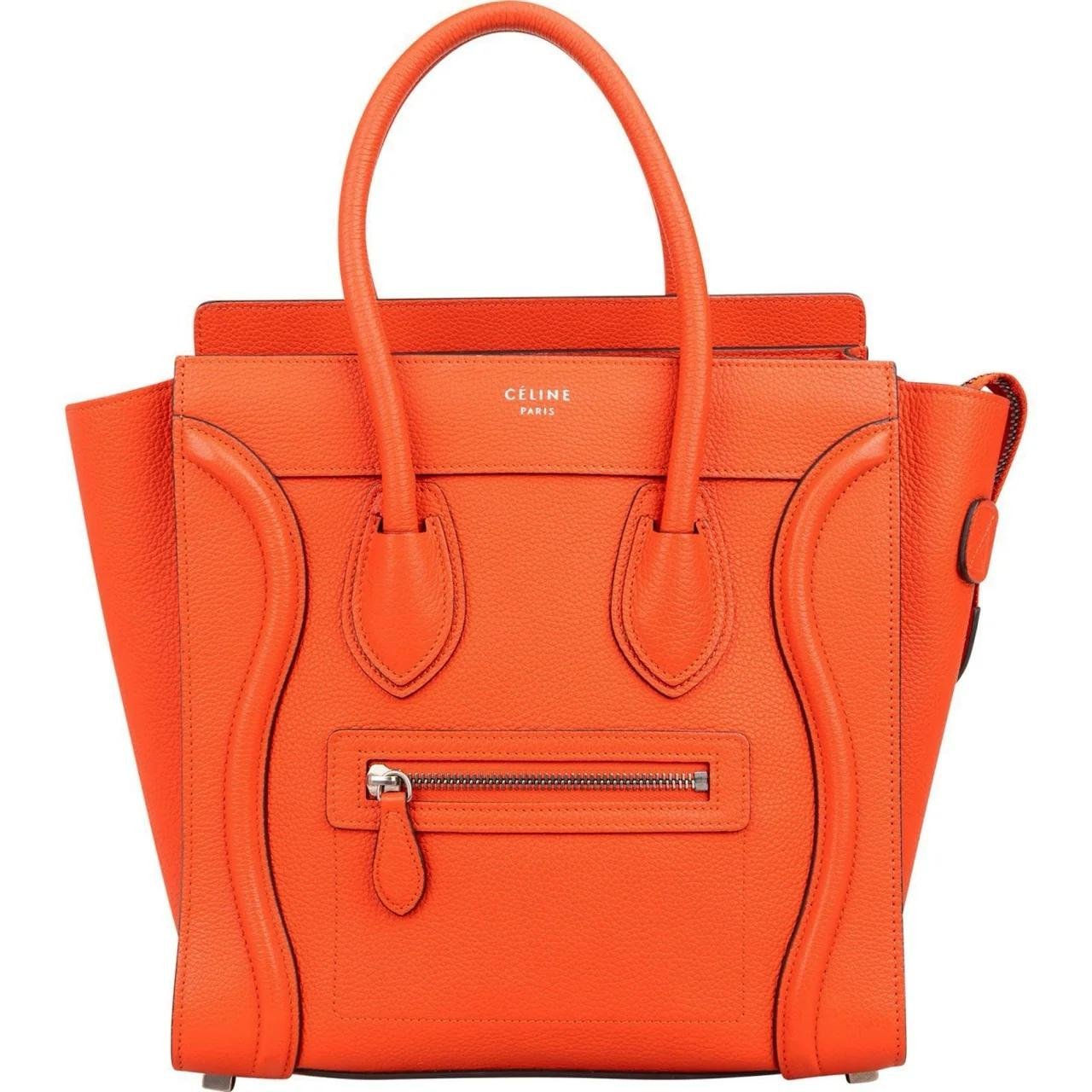 Luggage leather handbag
