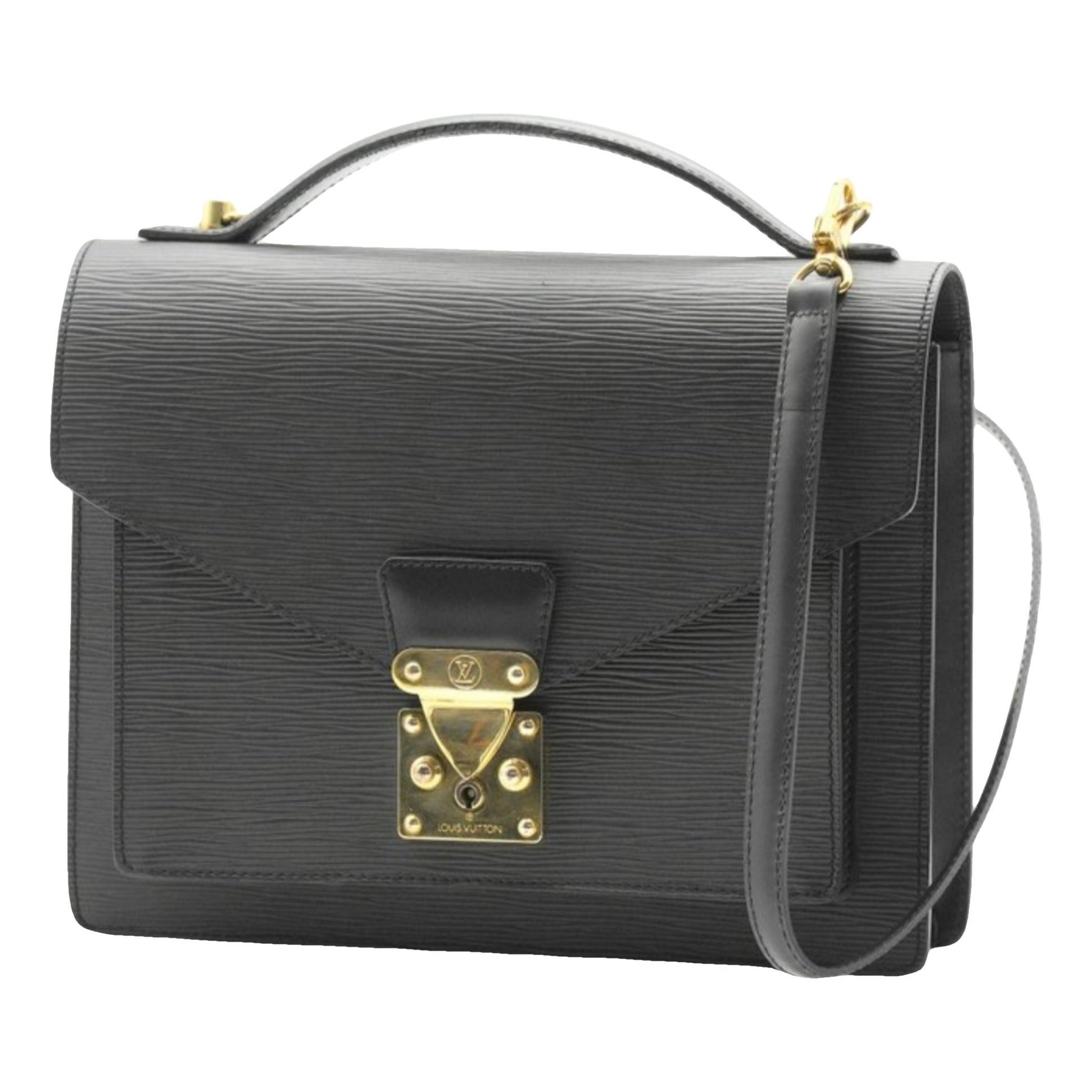 Croisette leather handbag