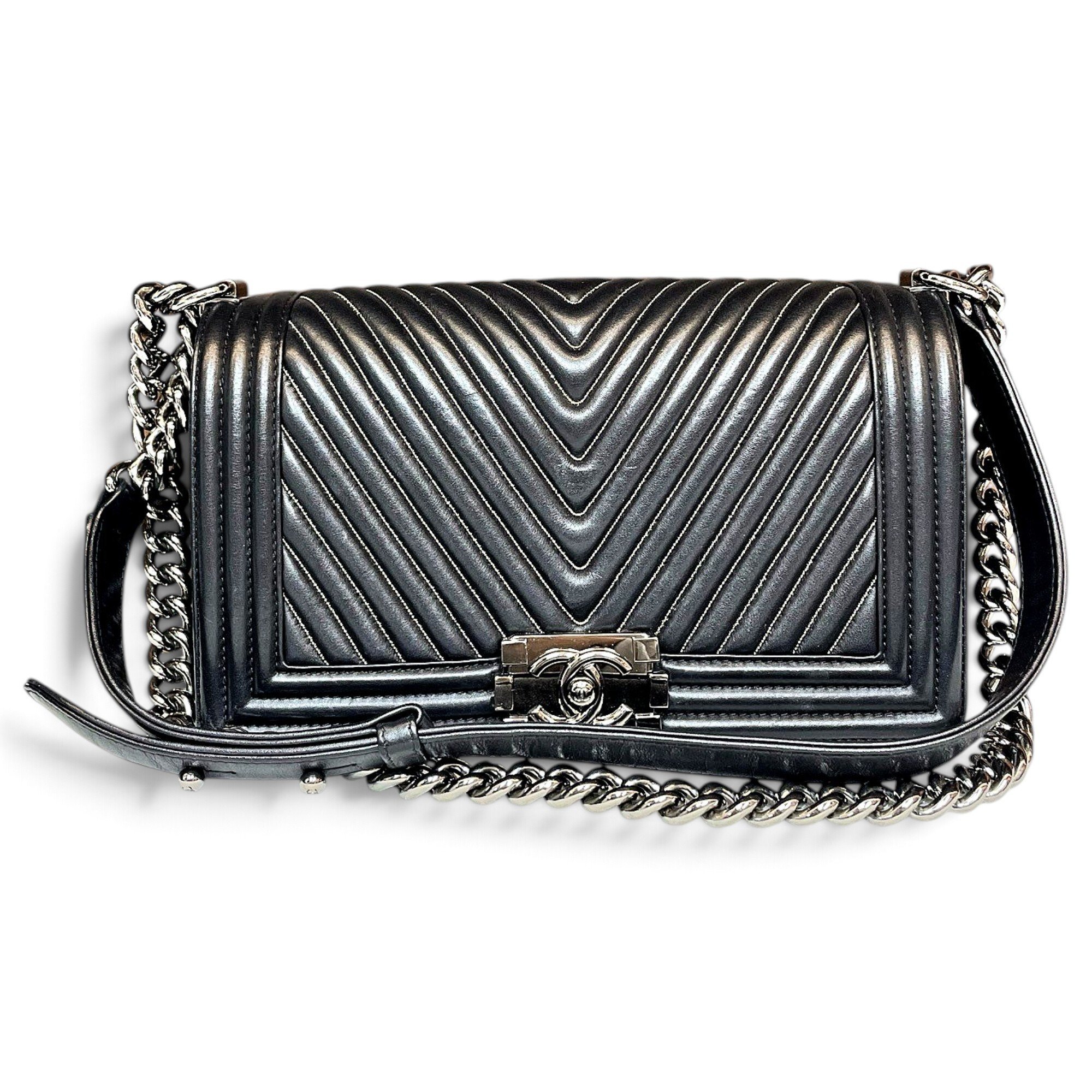 Boy leather handbag