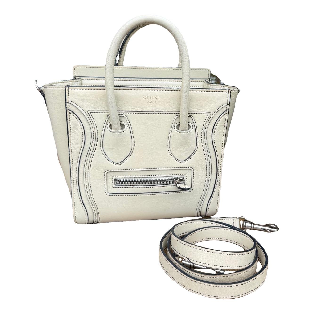 Luggage leather handbag