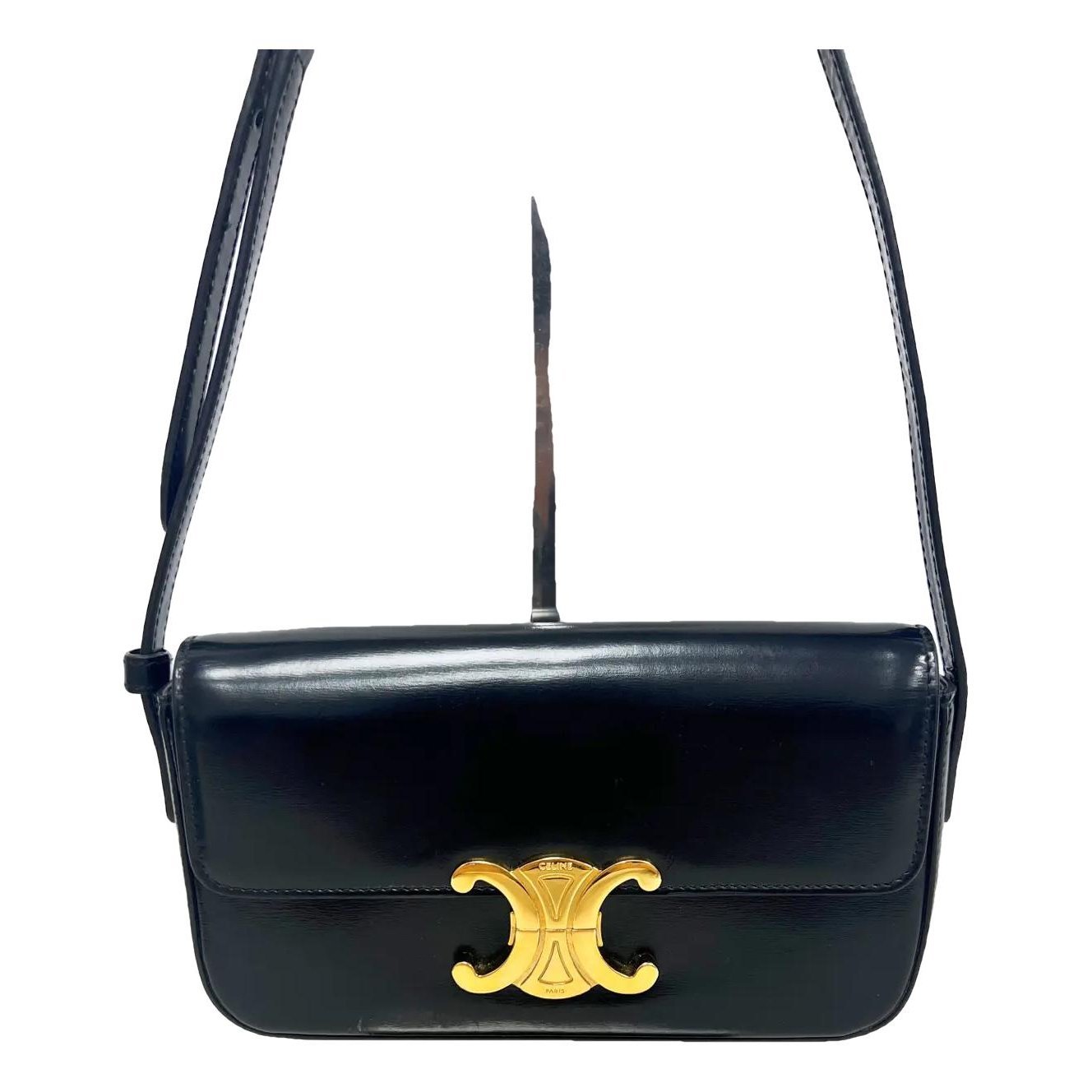 Triomphe leather handbag