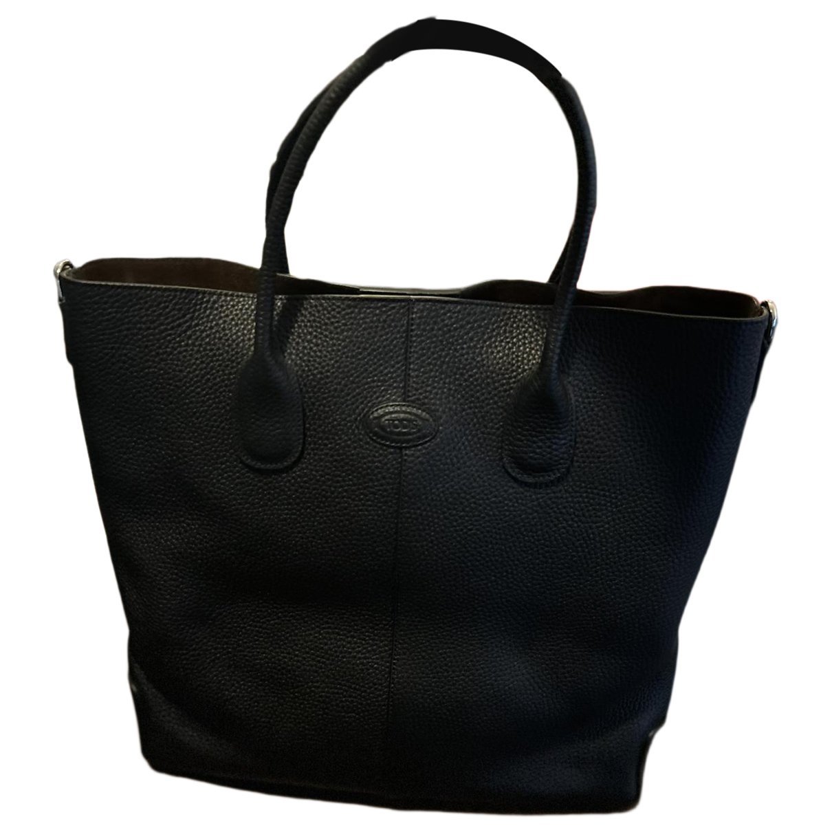 Tod's Shopping Media leather tote