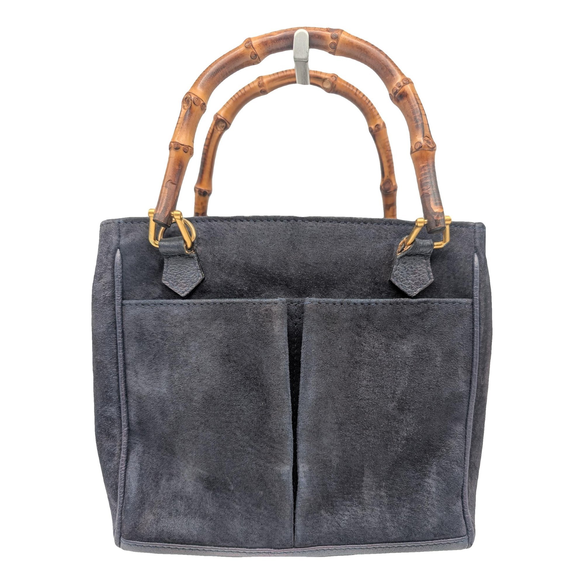 Vintage Bamboo leather handbag