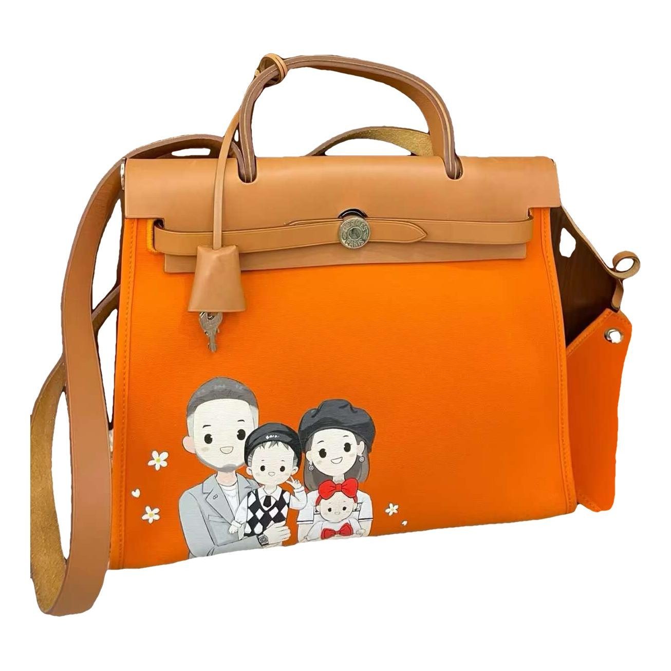 Hermes Herbag Handbag 3674