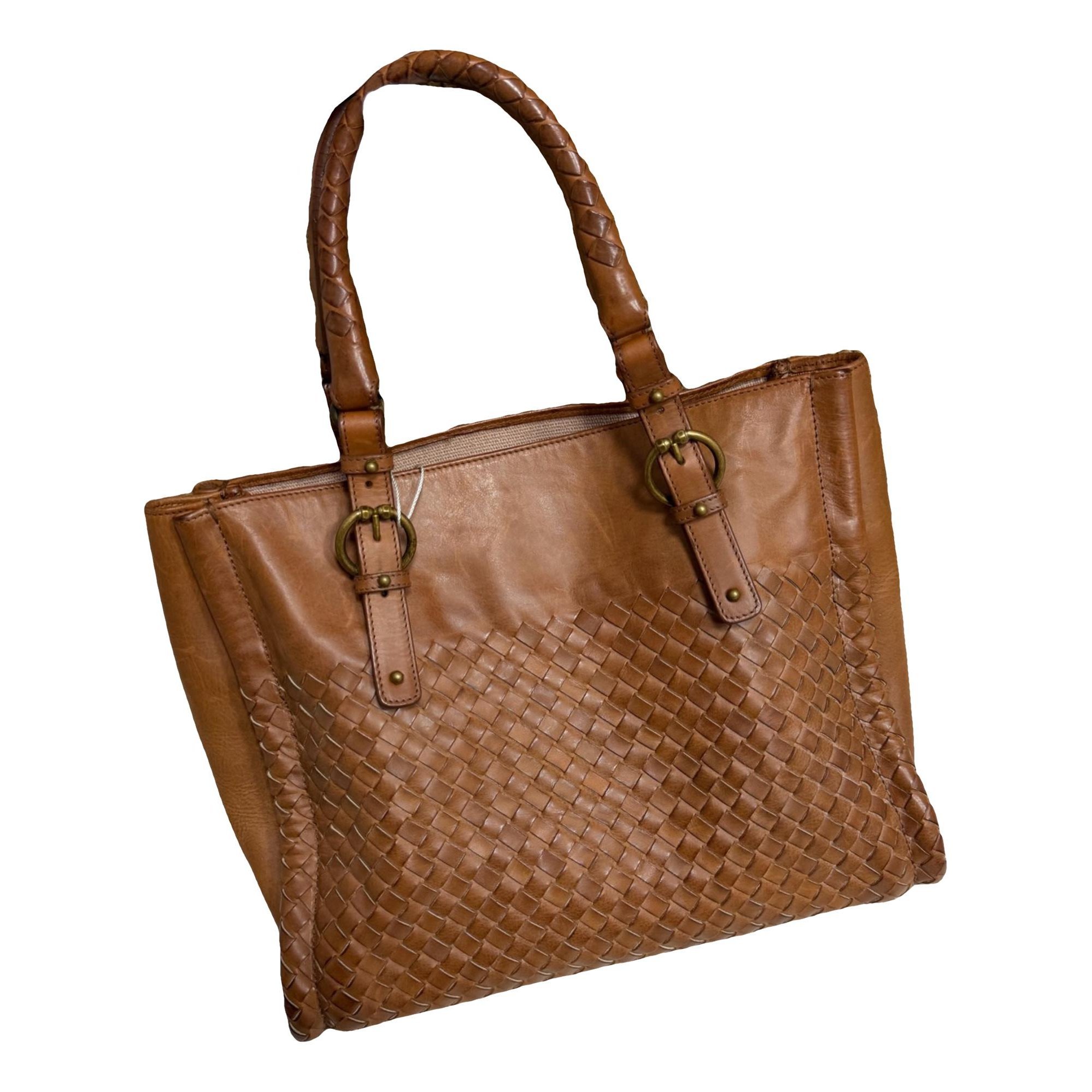Leather handbag