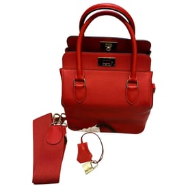 Hermes Toolbox 20 Handbag Gold Leather 2017