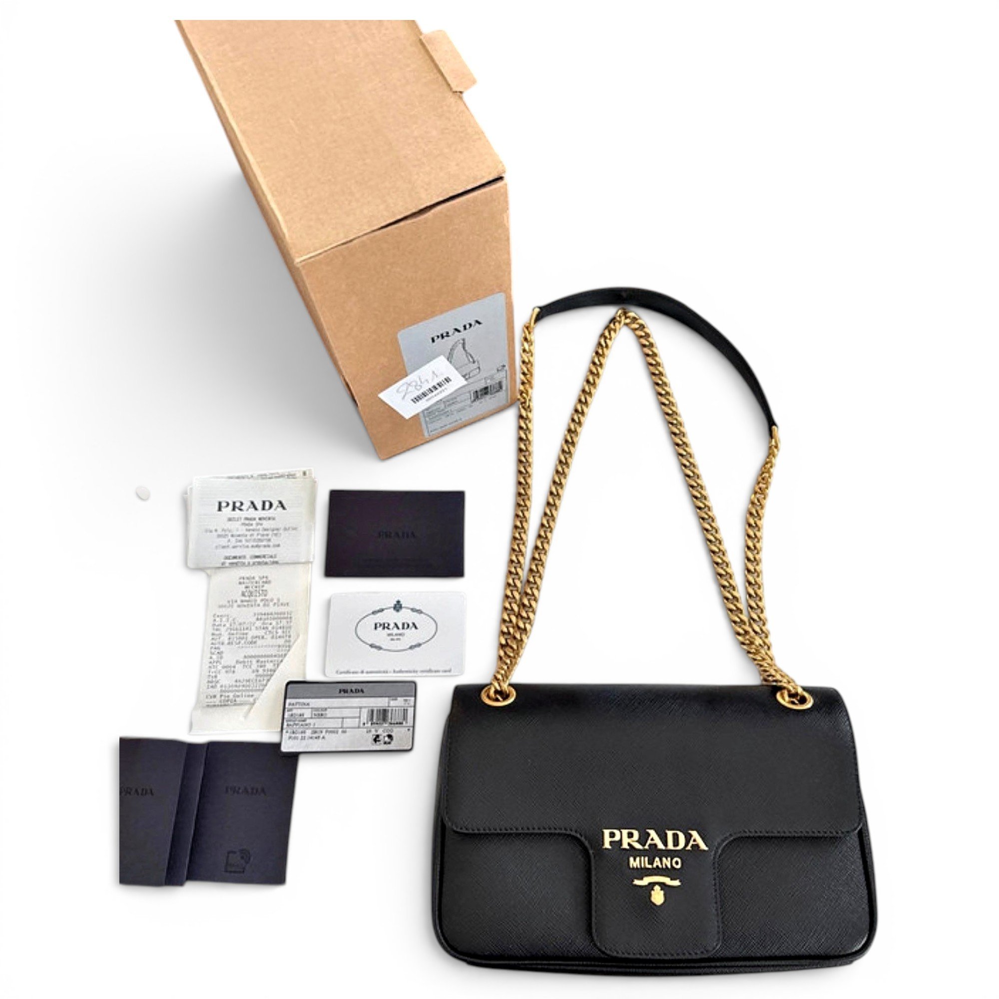Leather handbag