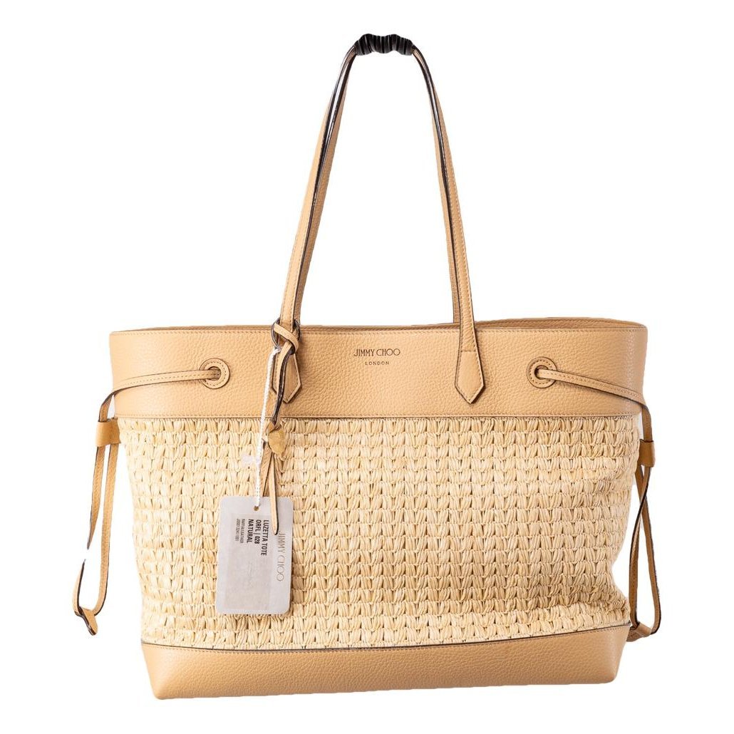 Leather tote
