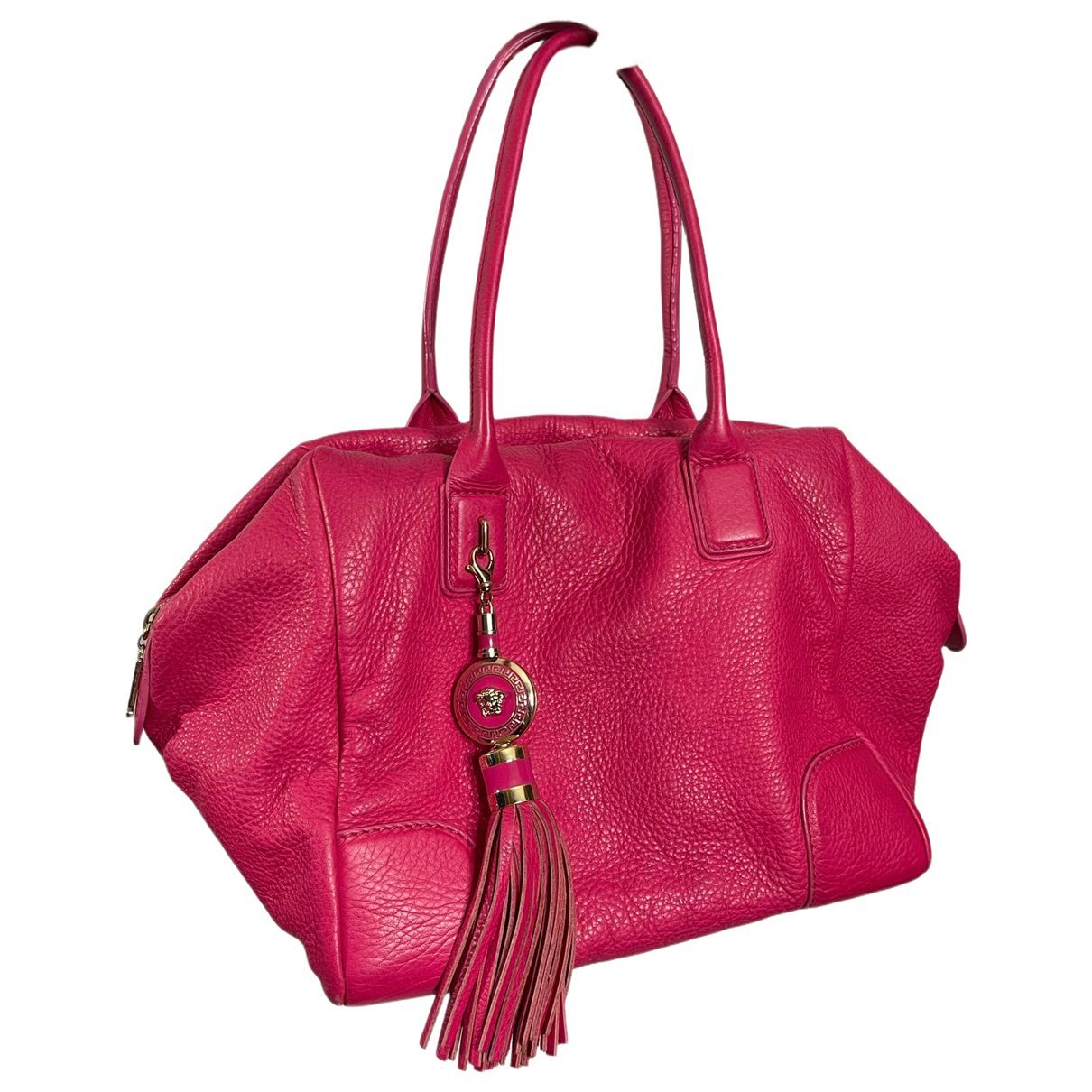 Leather tote