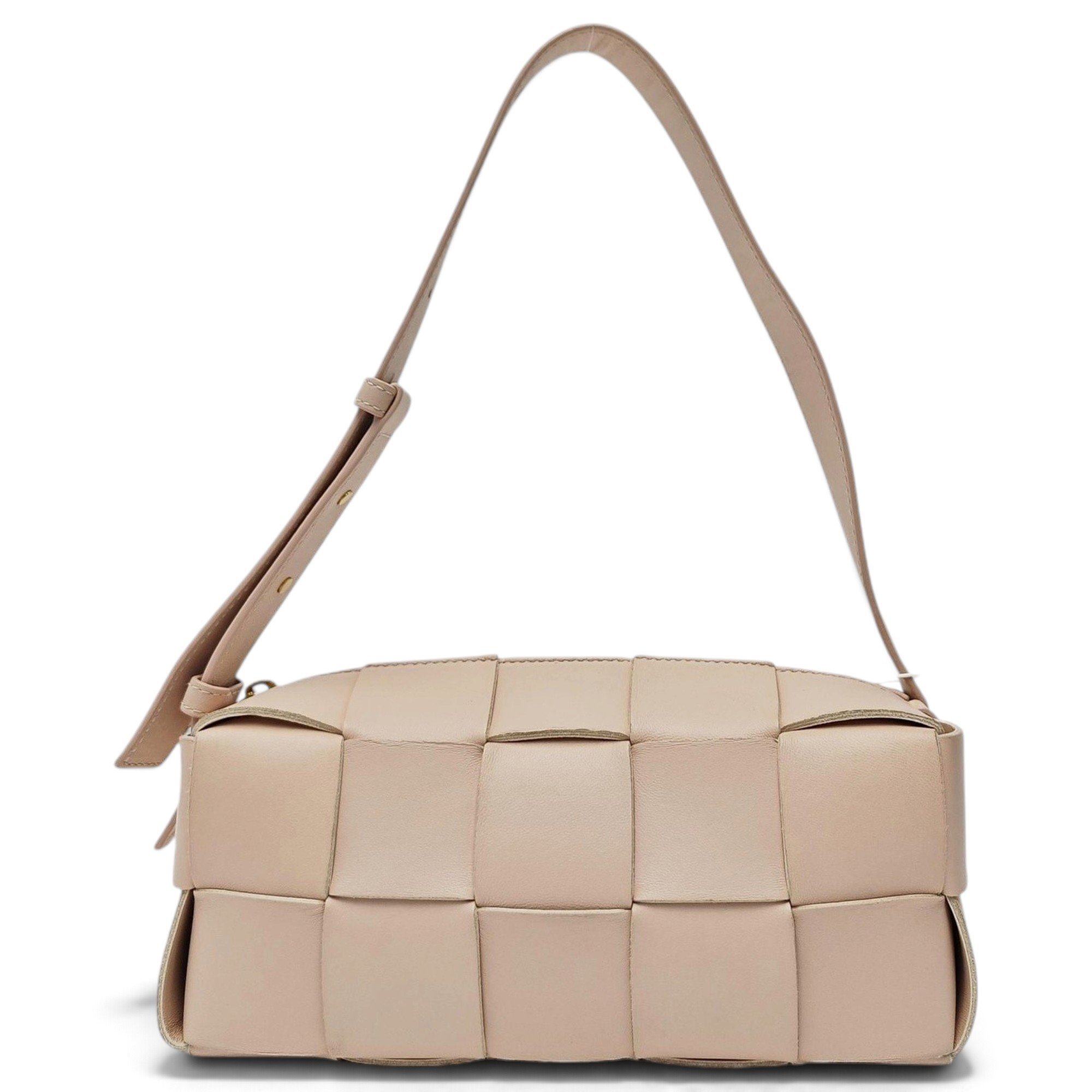 Brick Cassette leather handbag