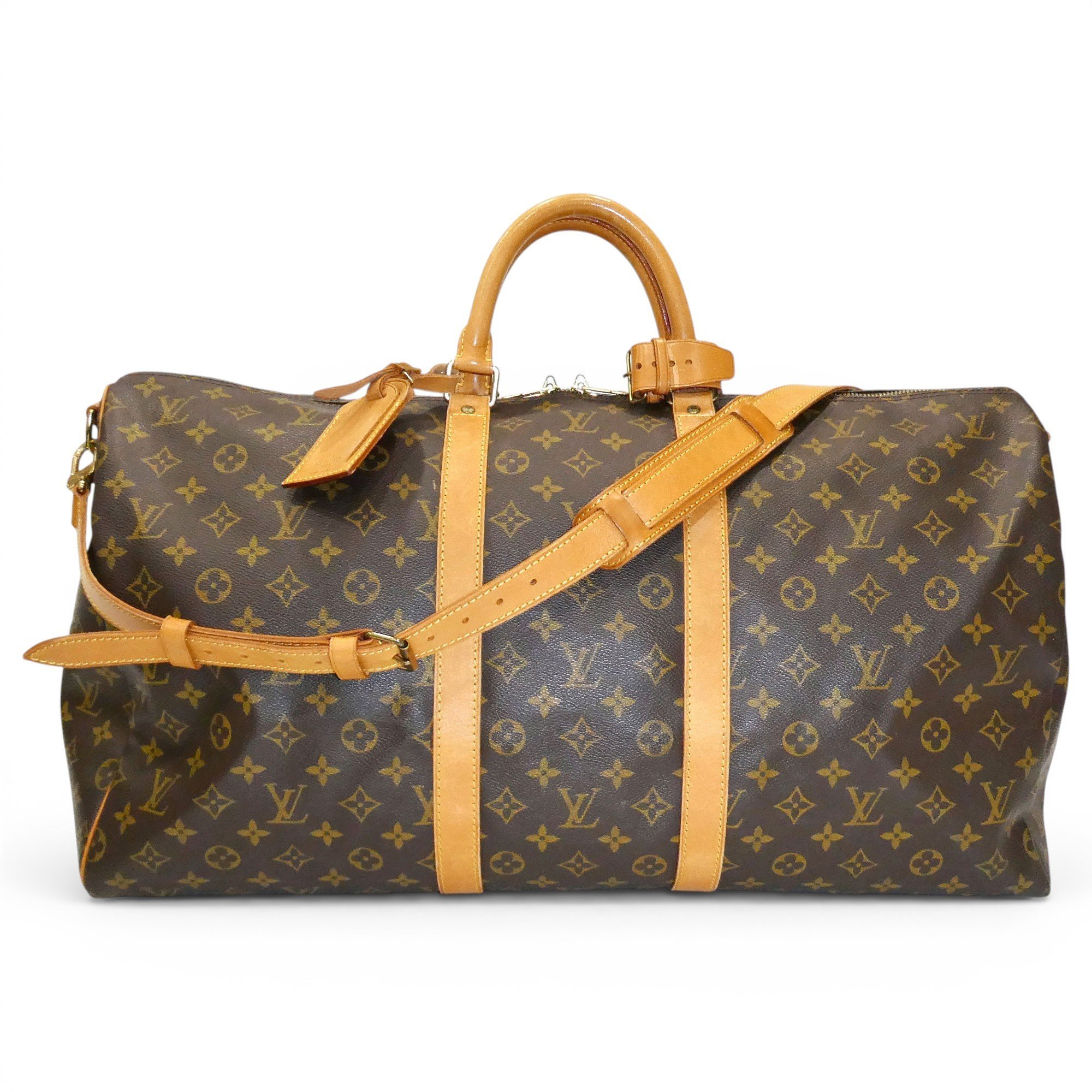 Keepall leather 48h bag