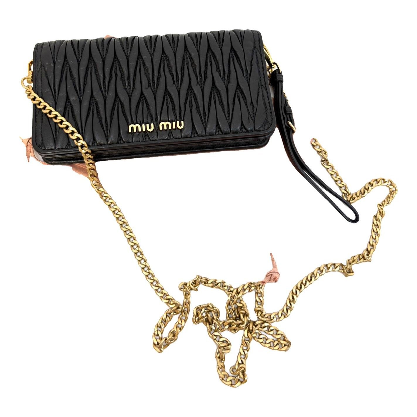 Leather crossbody bag