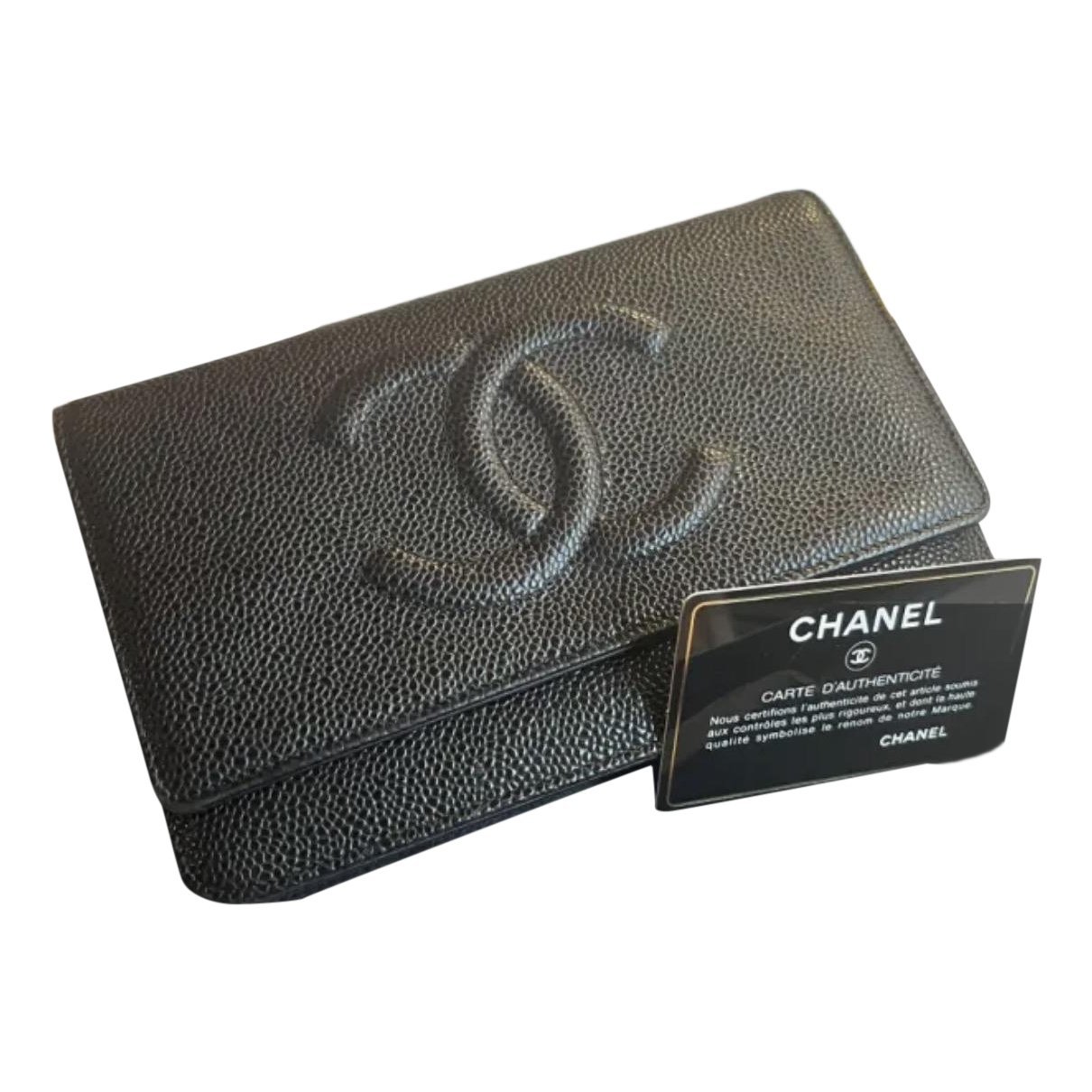 Wallet On Chain Timeless/Classique leather crossbody bag