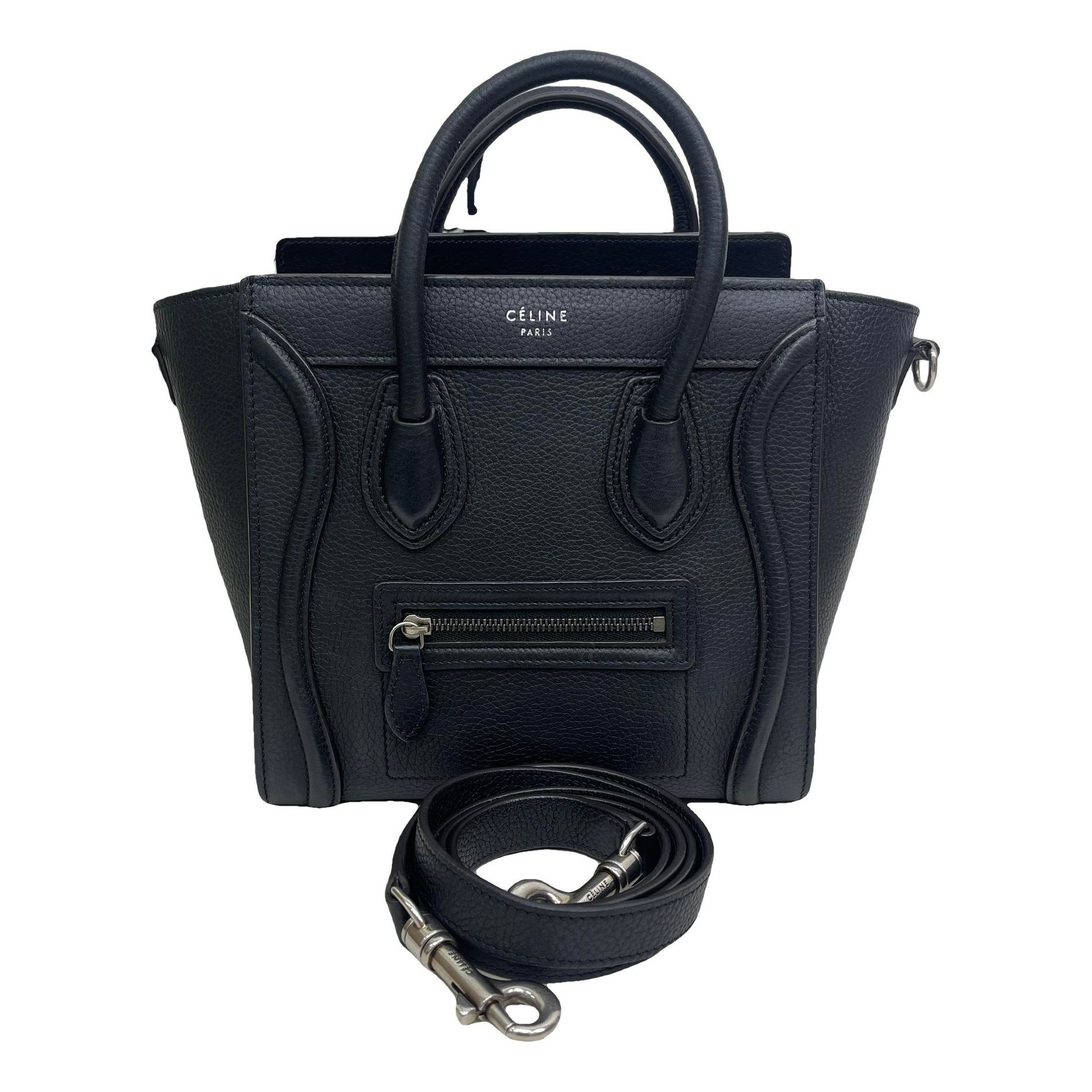 Luggage leather handbag