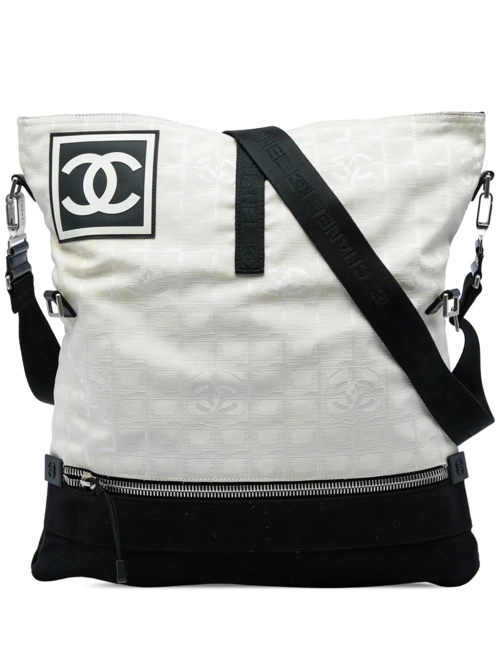 2003-2004 CC New Travel Line Sports Bicolor Nylon crossbody bag