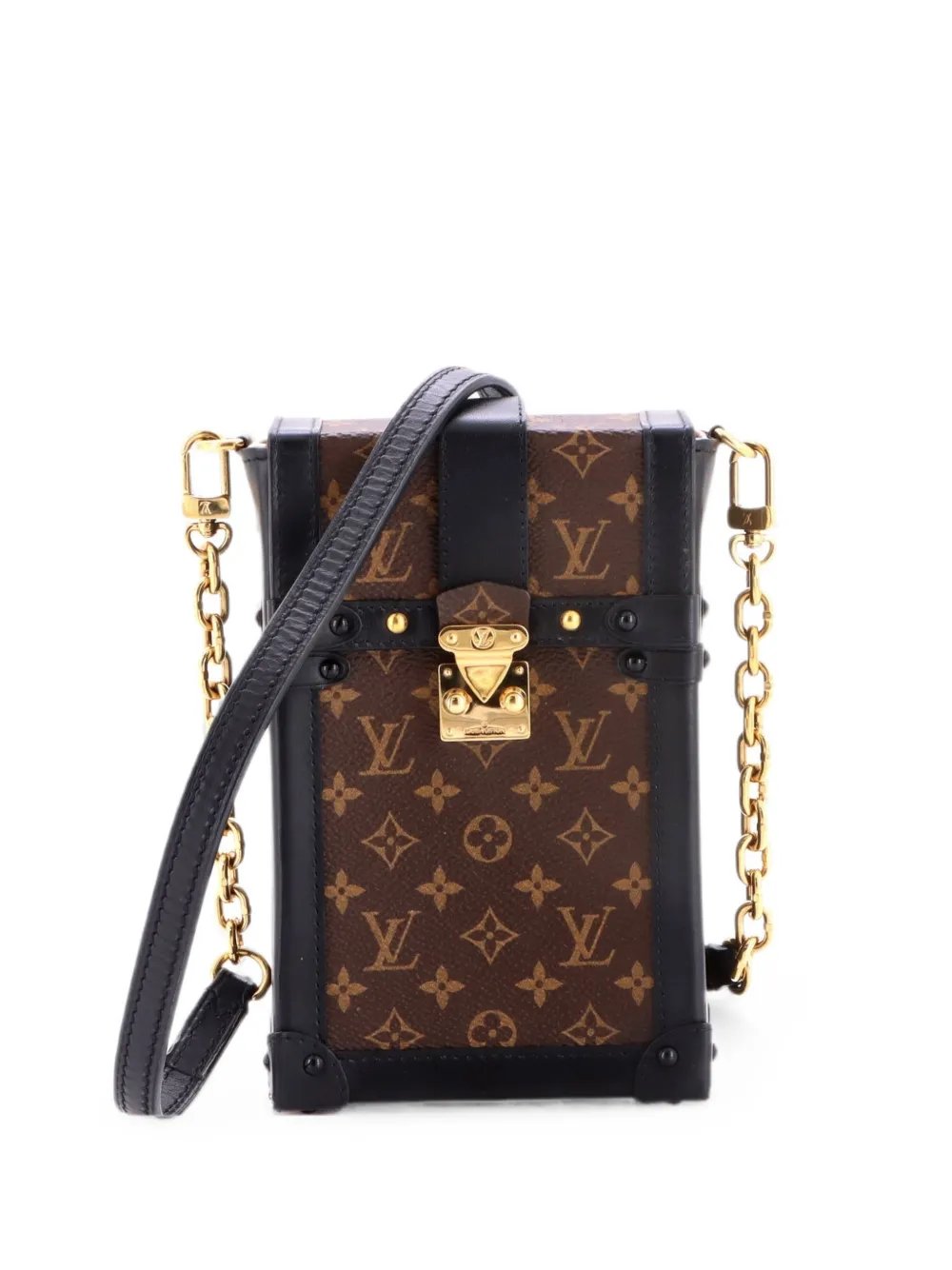 Vertical Trunk Pochette Monogram Canvas crossbody bag