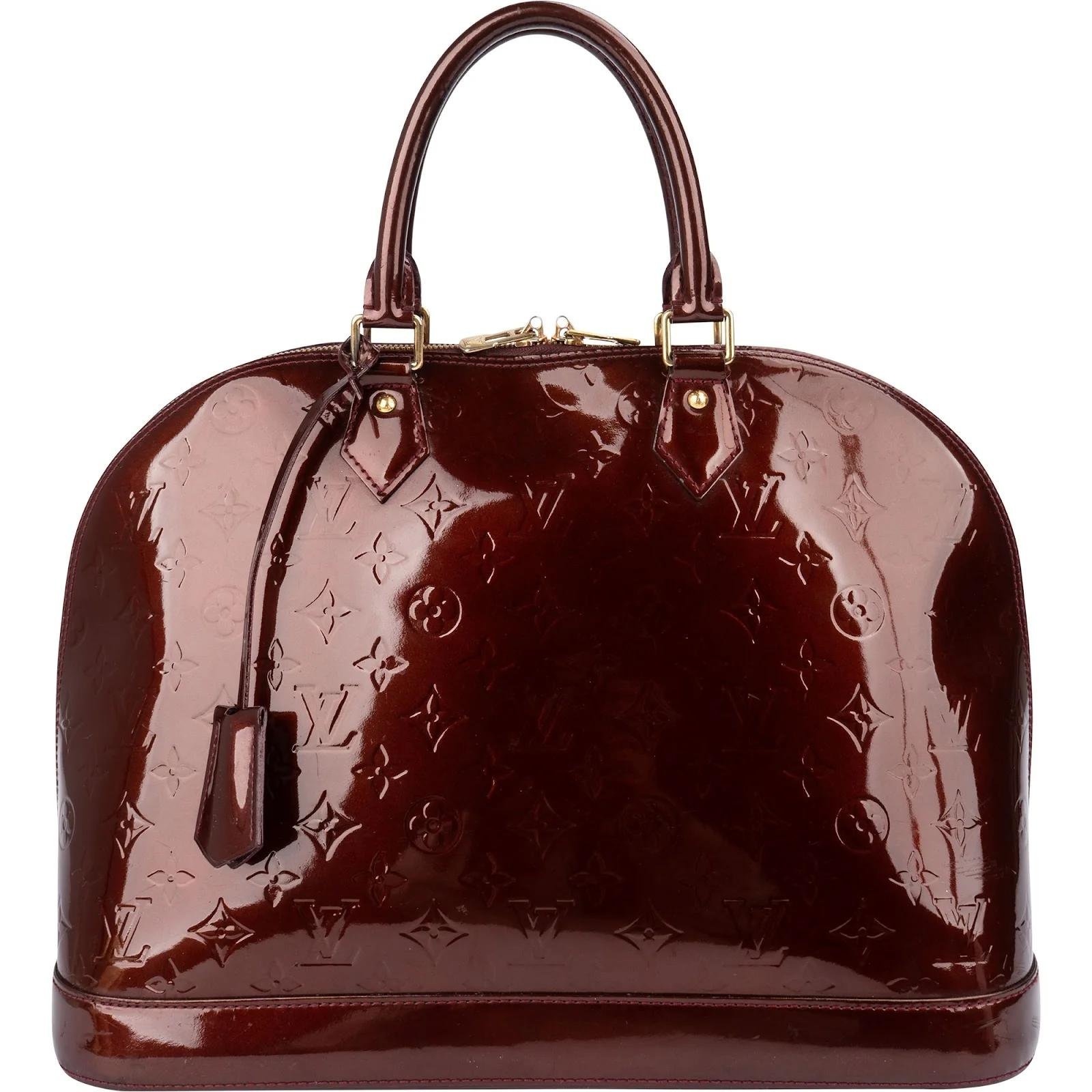 Alma leather handbag
