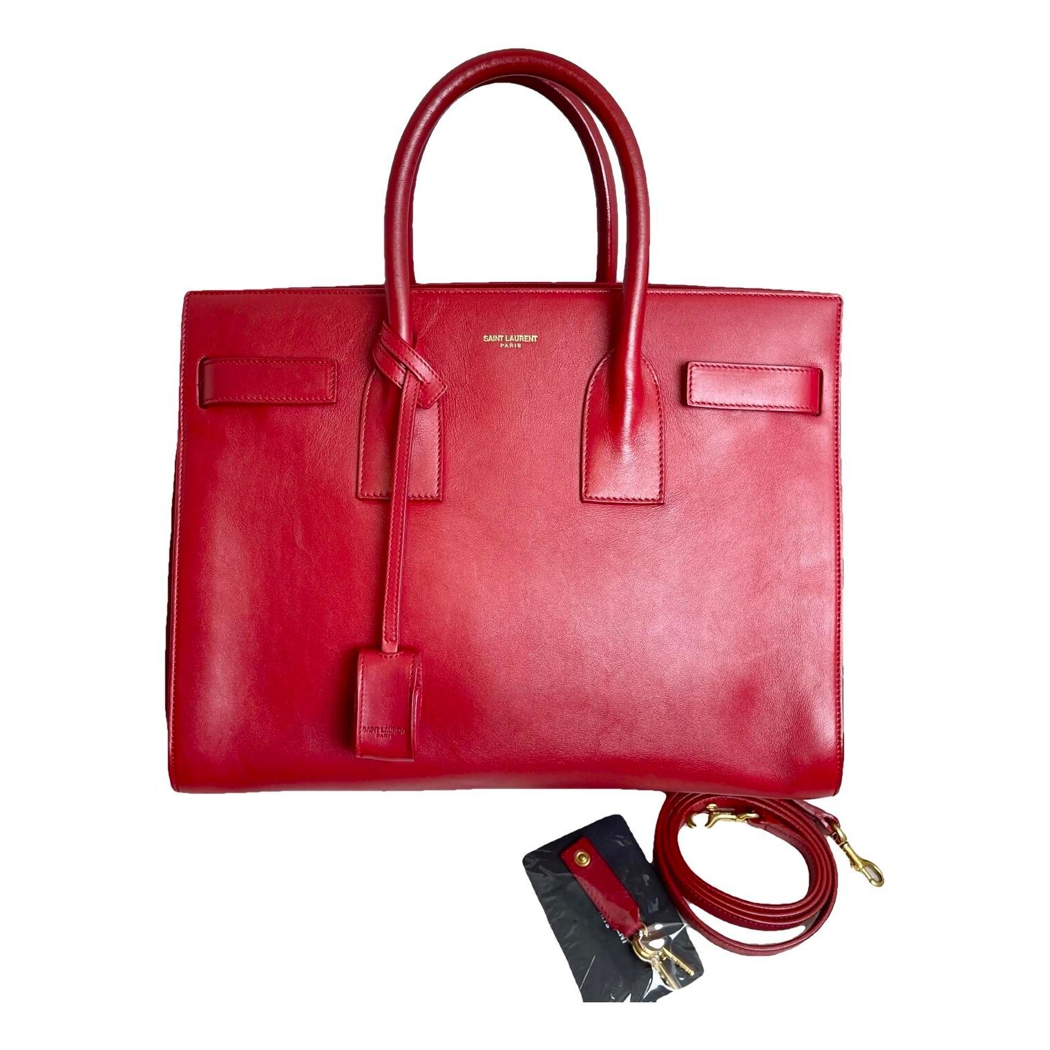 Sac de Jour leather tote