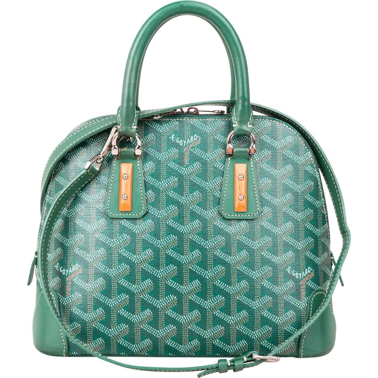 Goyard Vendôme leather handbag