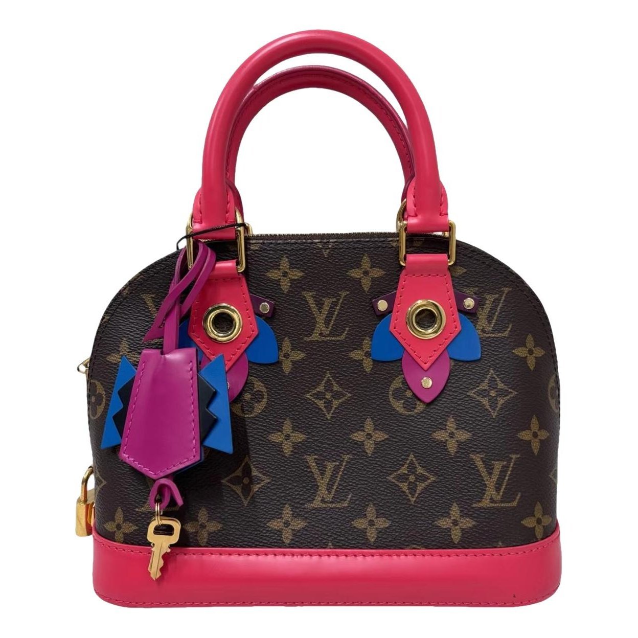 Alma leather handbag