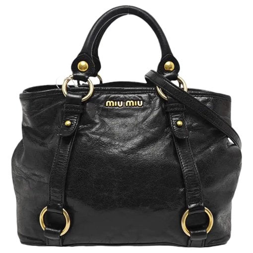 Leather tote