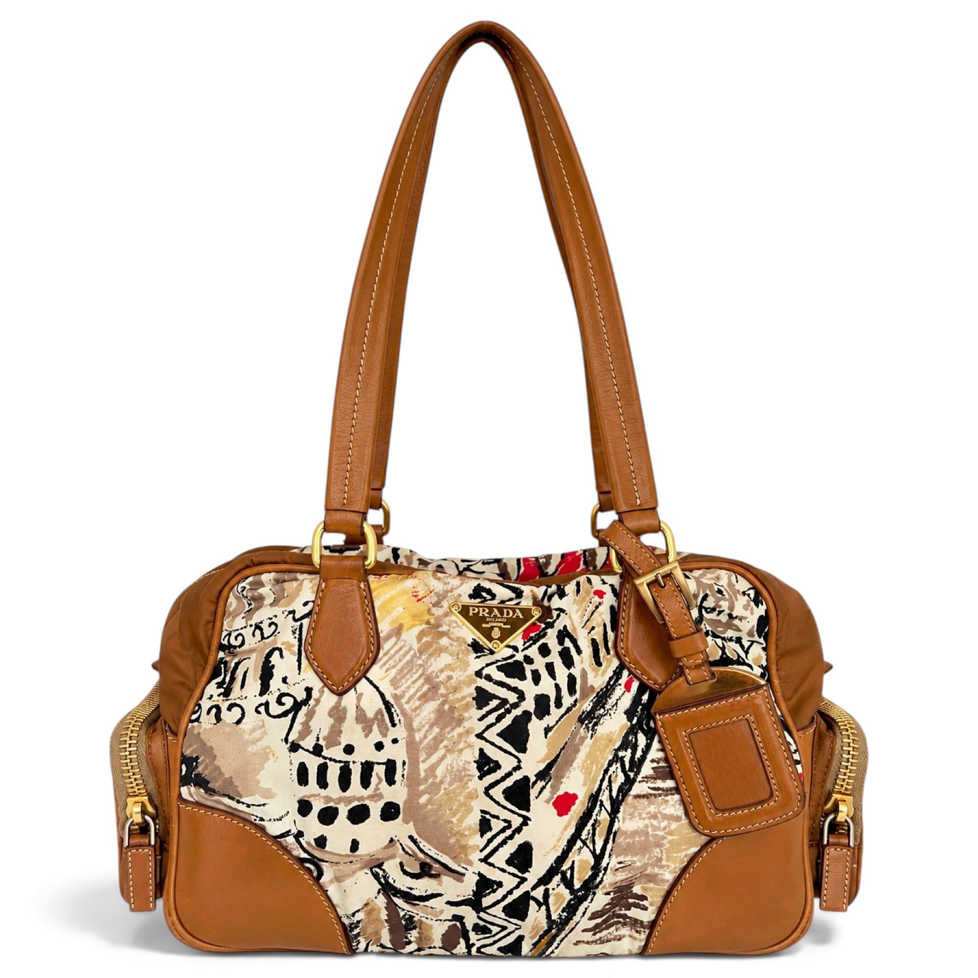 Bowling cloth handbag