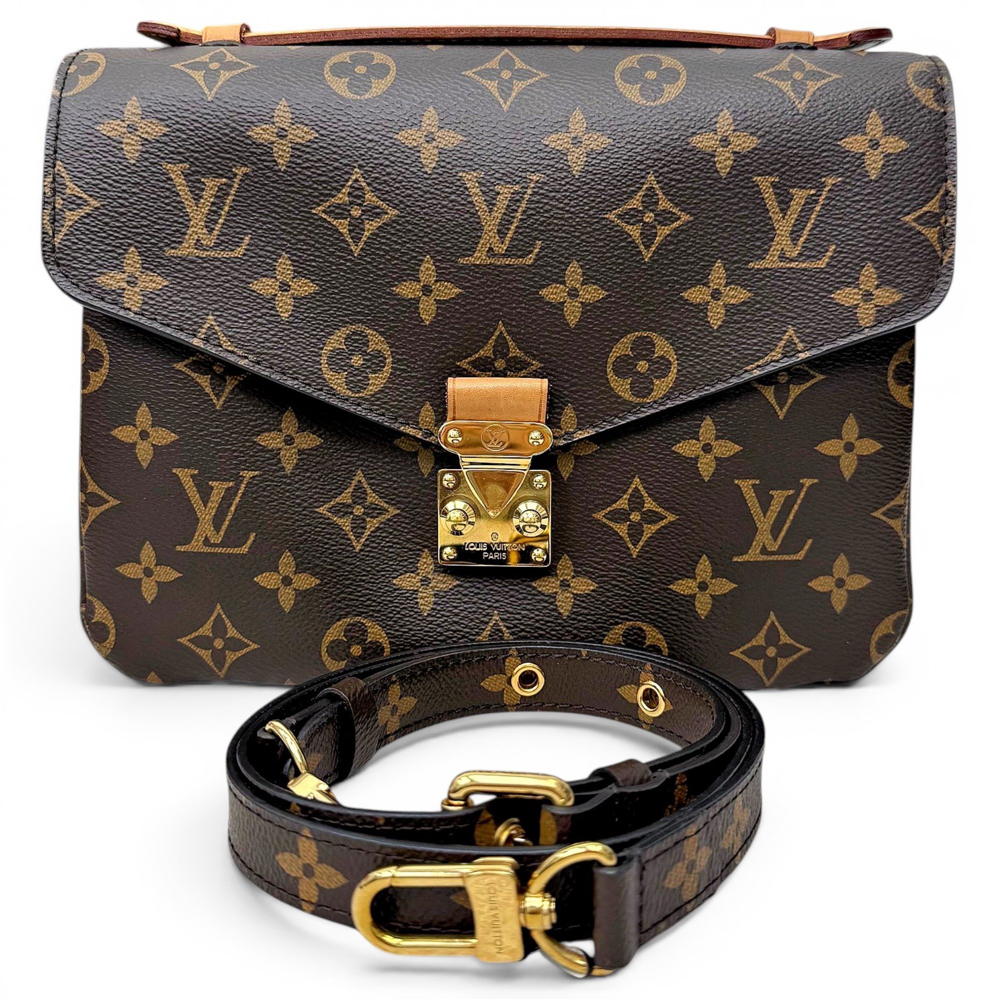 Metis leather handbag