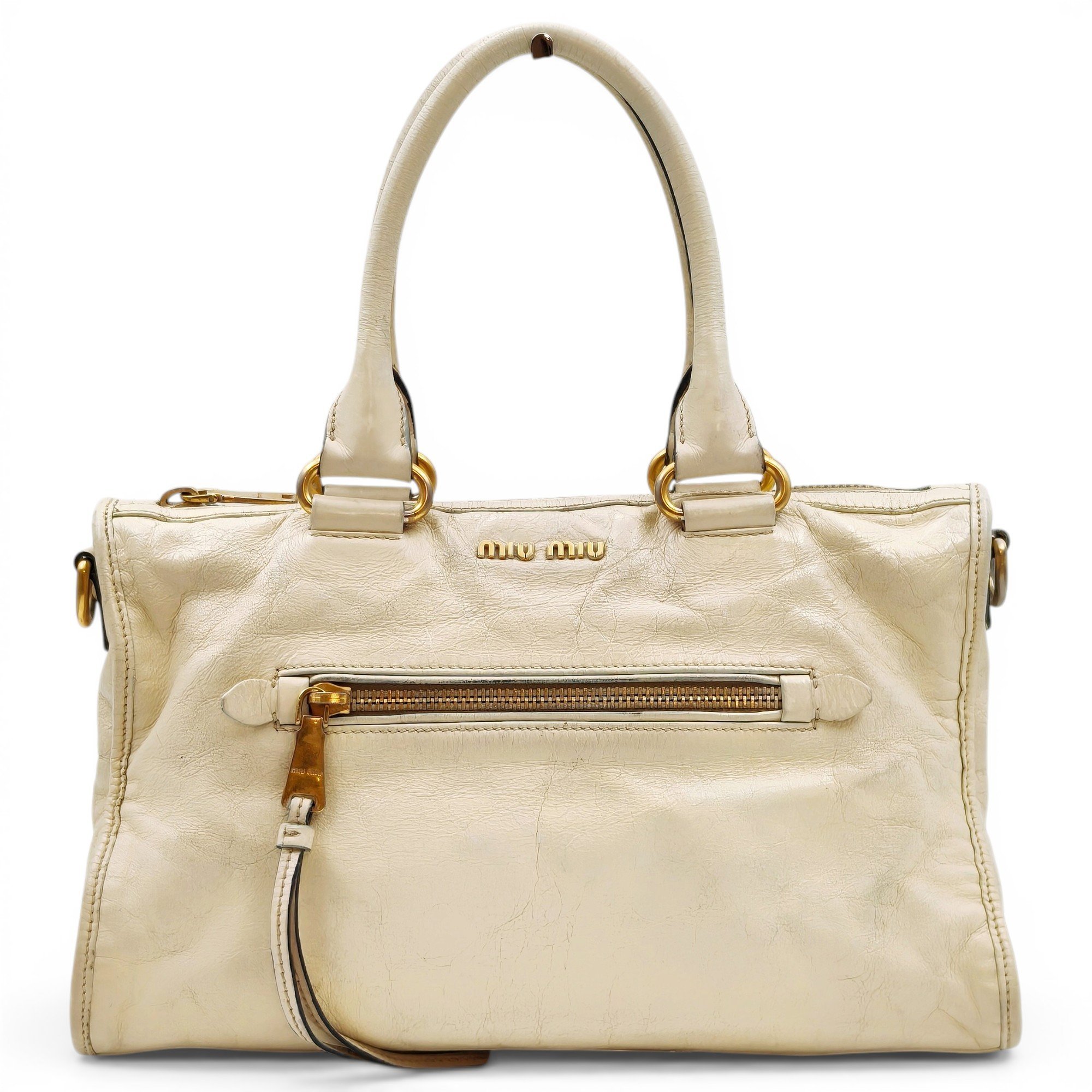 Vitello leather handbag