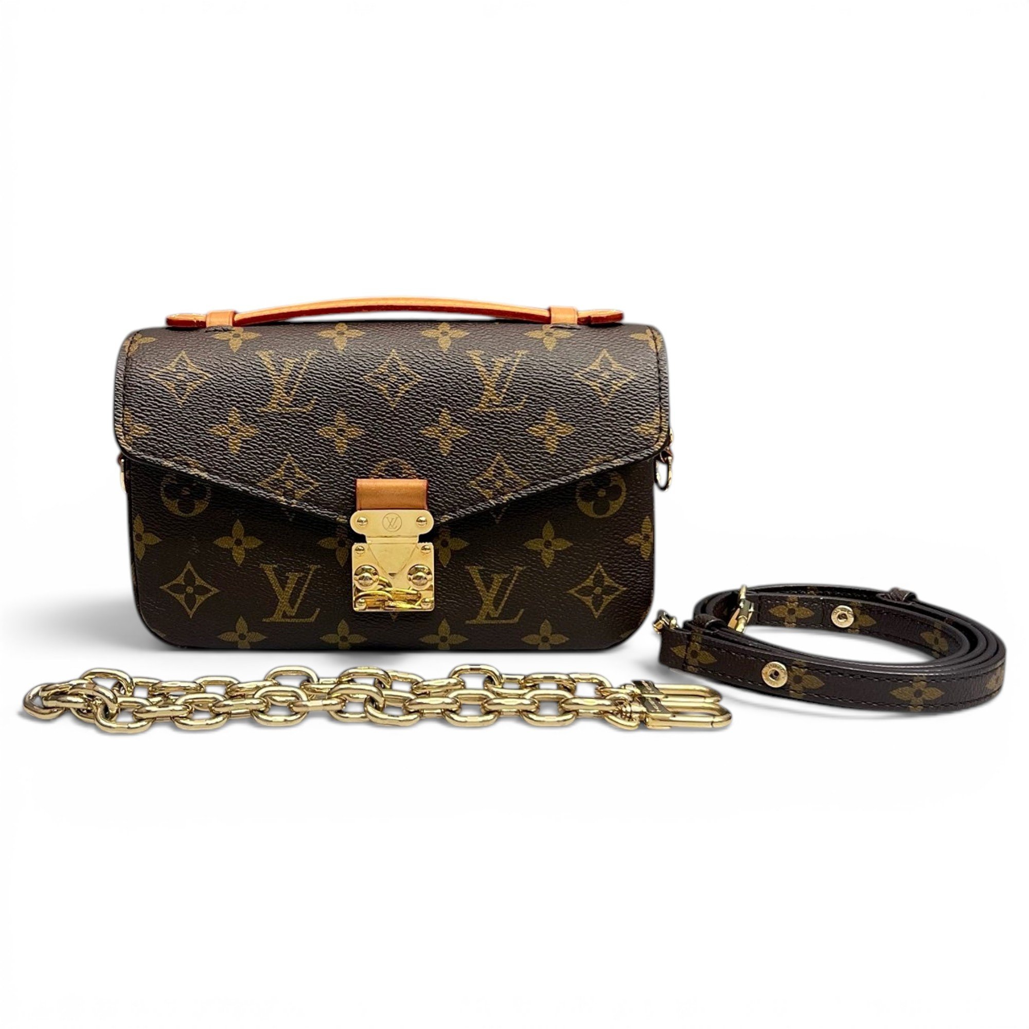 Metis leather crossbody bag