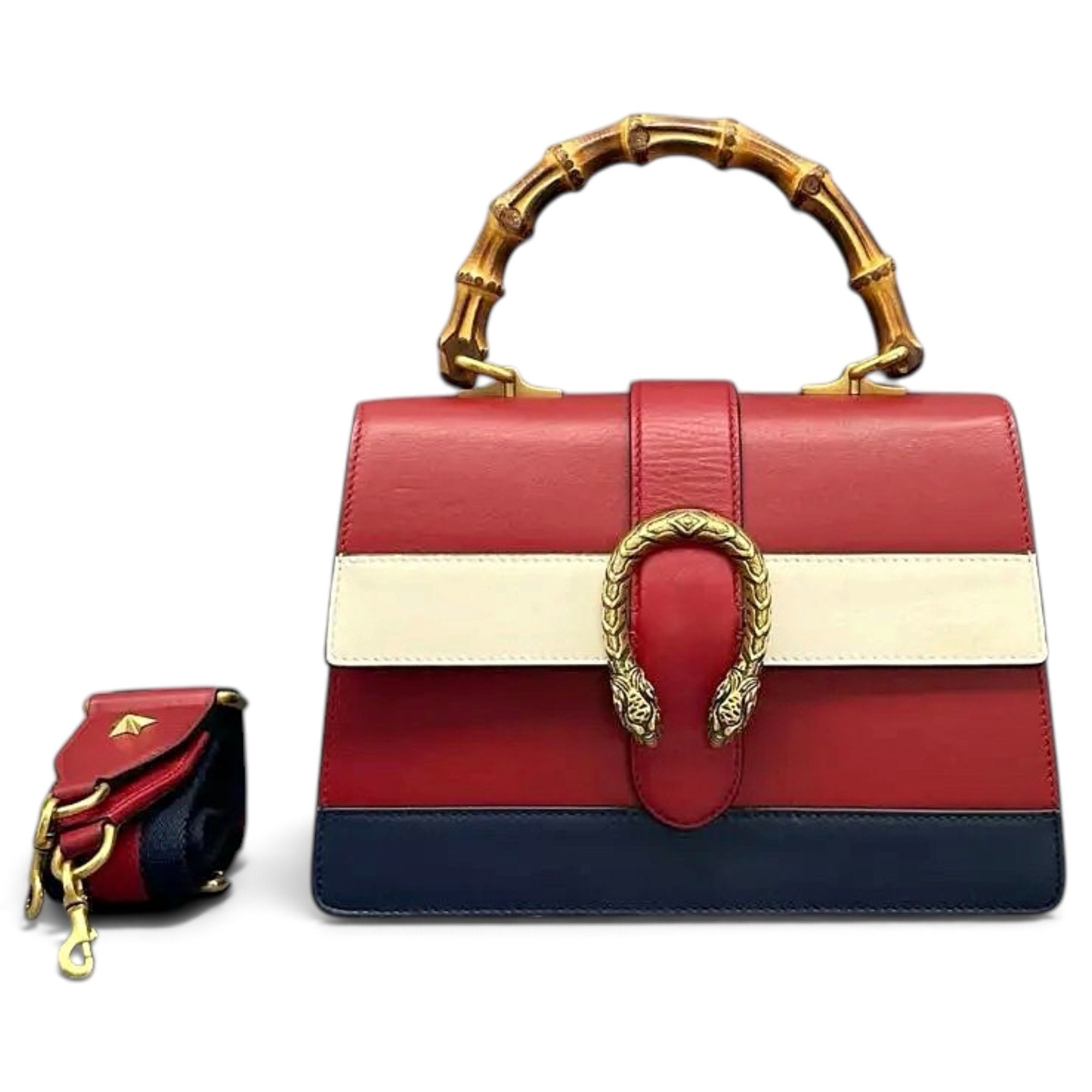 Dionysus Bamboo leather handbag