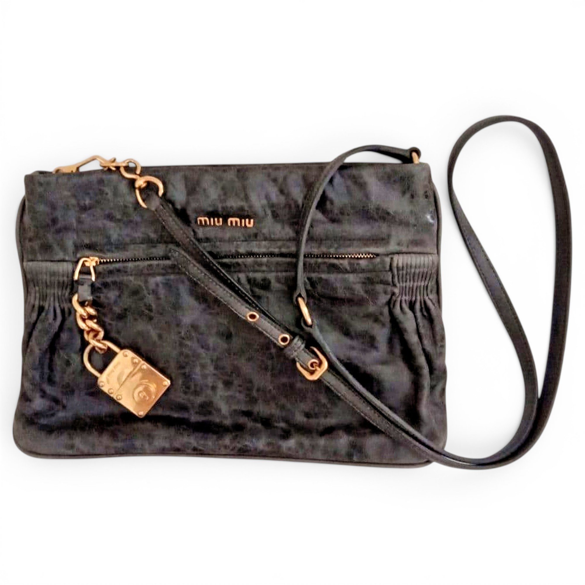 Miu Miu Vitello leather handbag