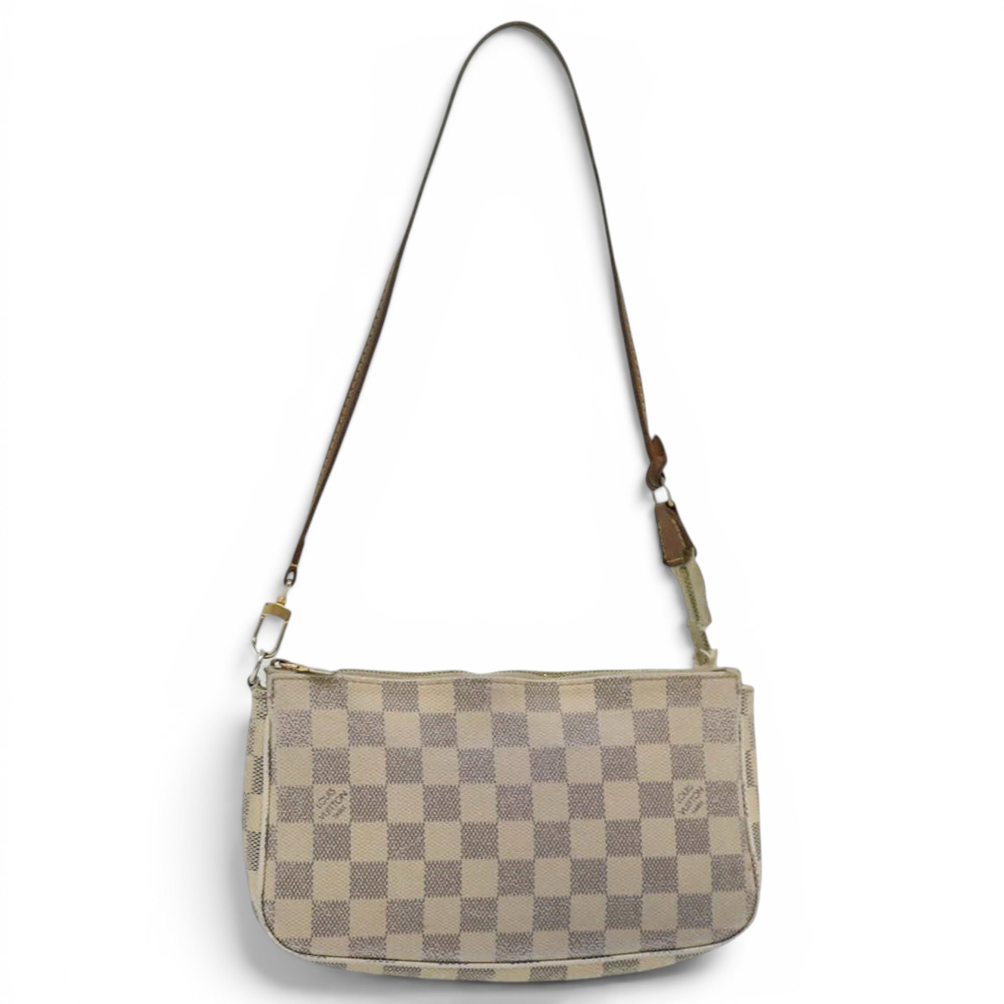 Pochette Accessoire leather handbag