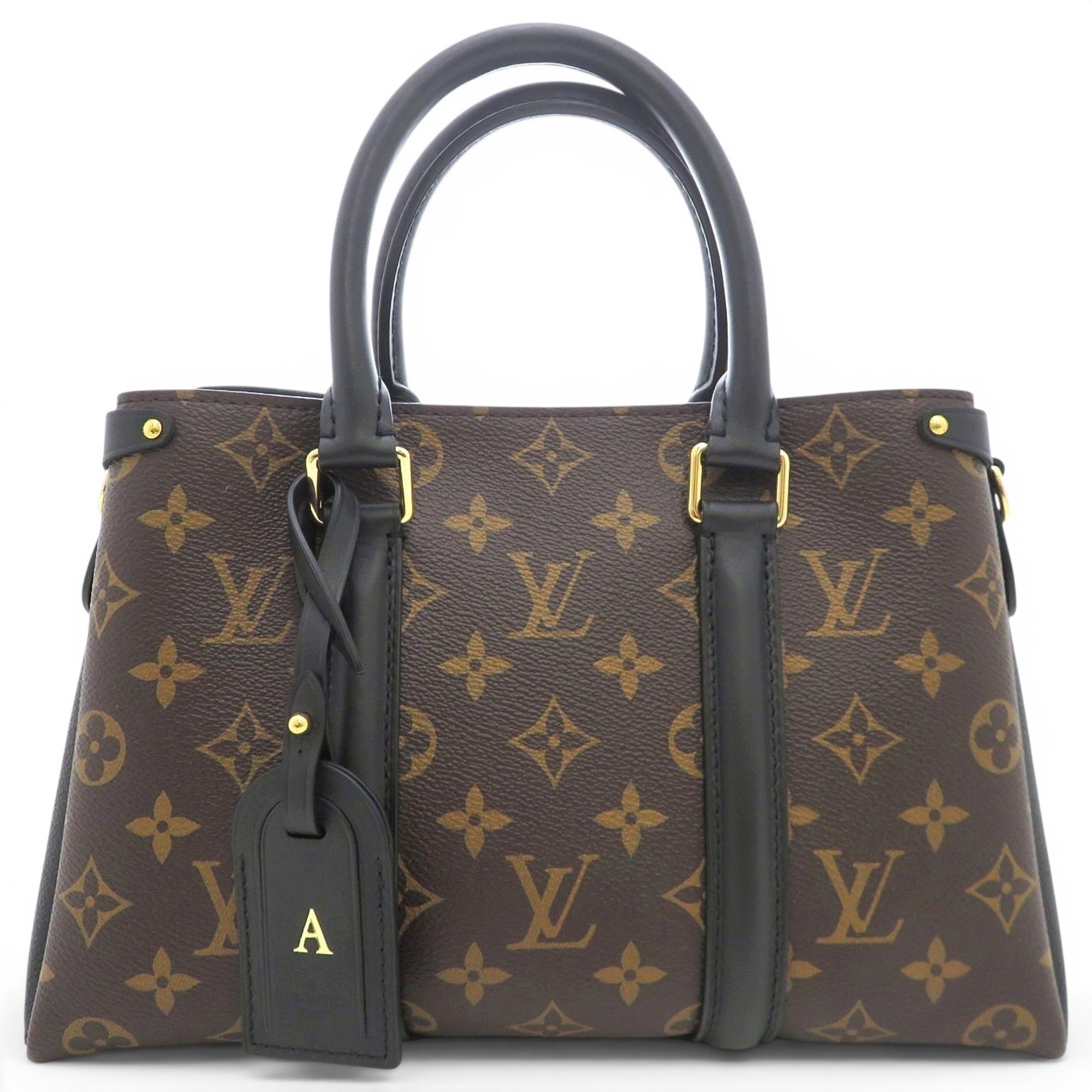 Louis Vuitton Soufflot cloth handbag