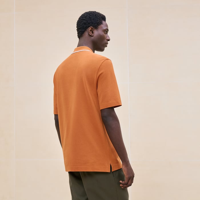 Citrouille "Piqures Sellier" Polo Shirt