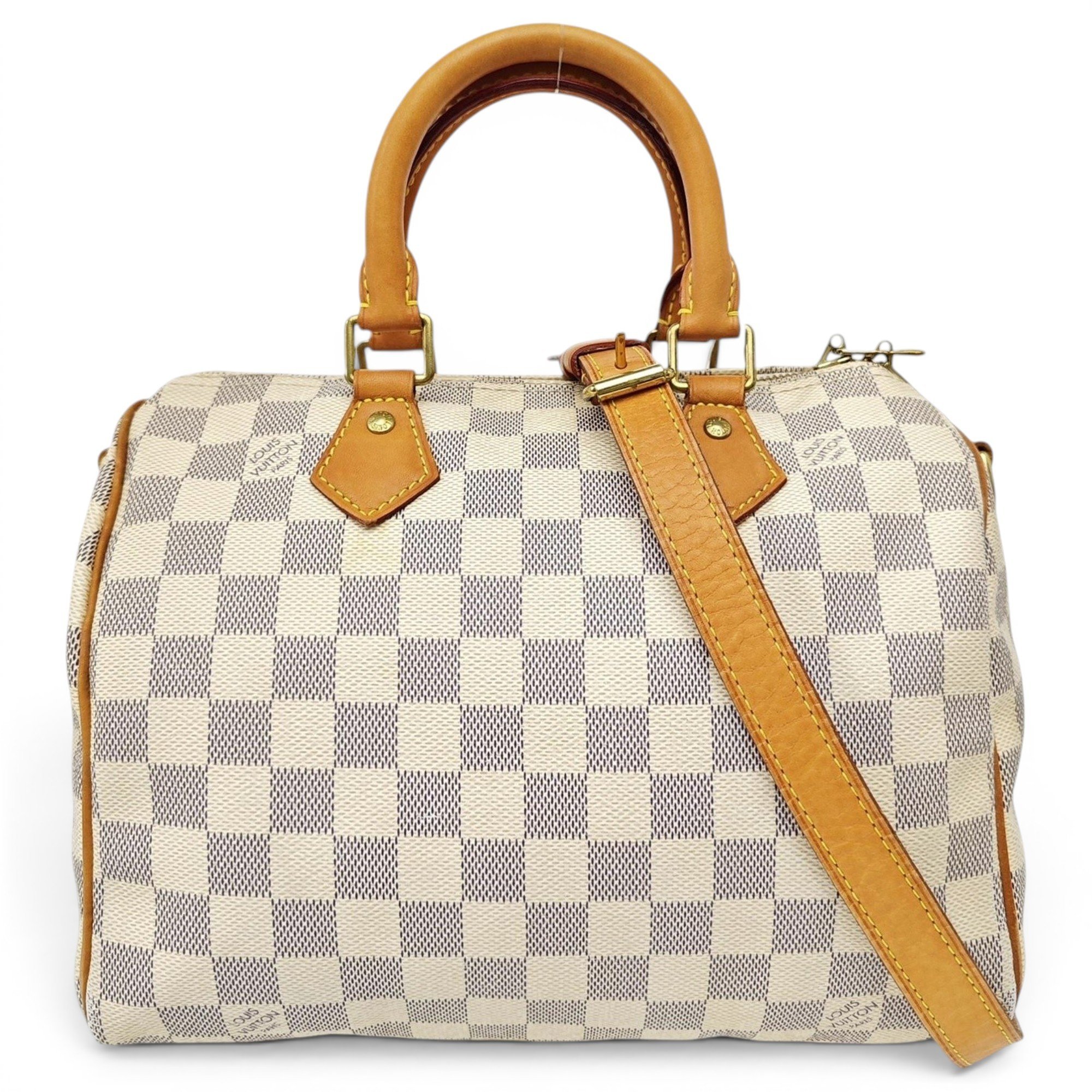 Nano Speedy / Mini HL leather handbag