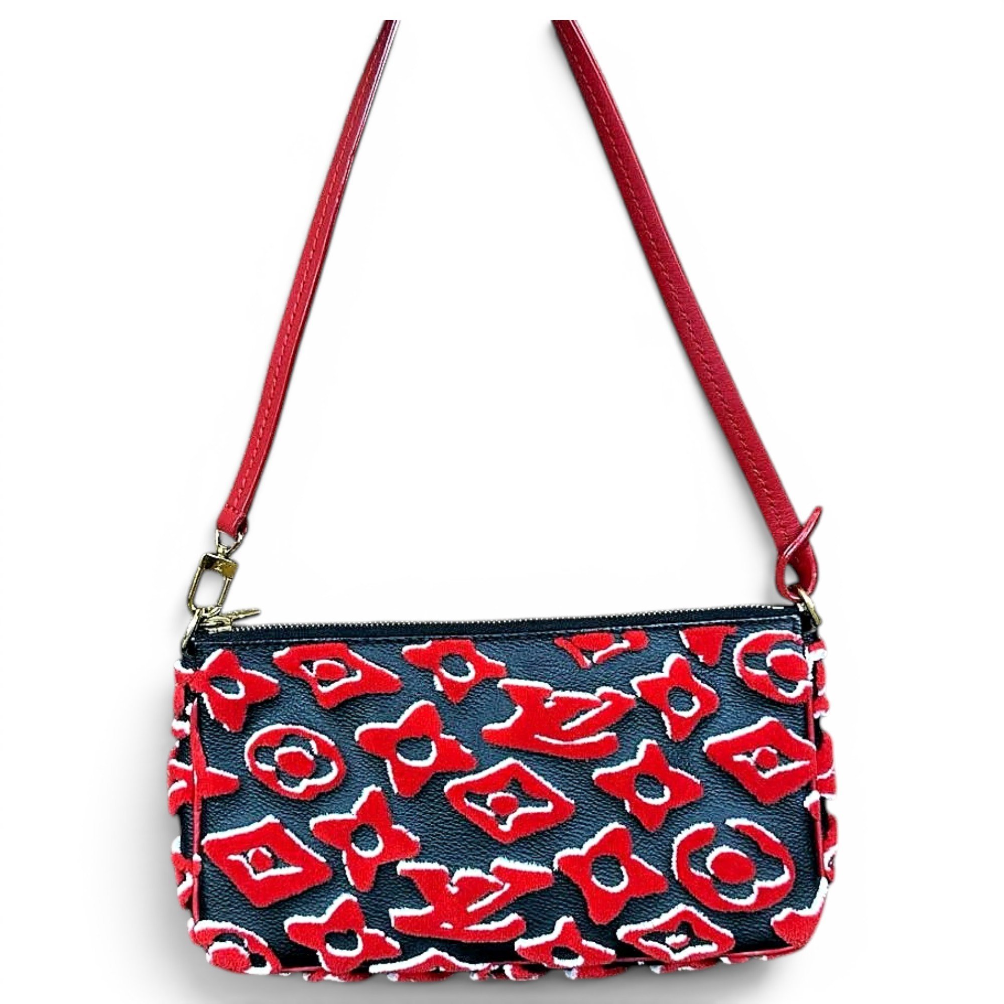 Pochette Accessoire vinyl handbag