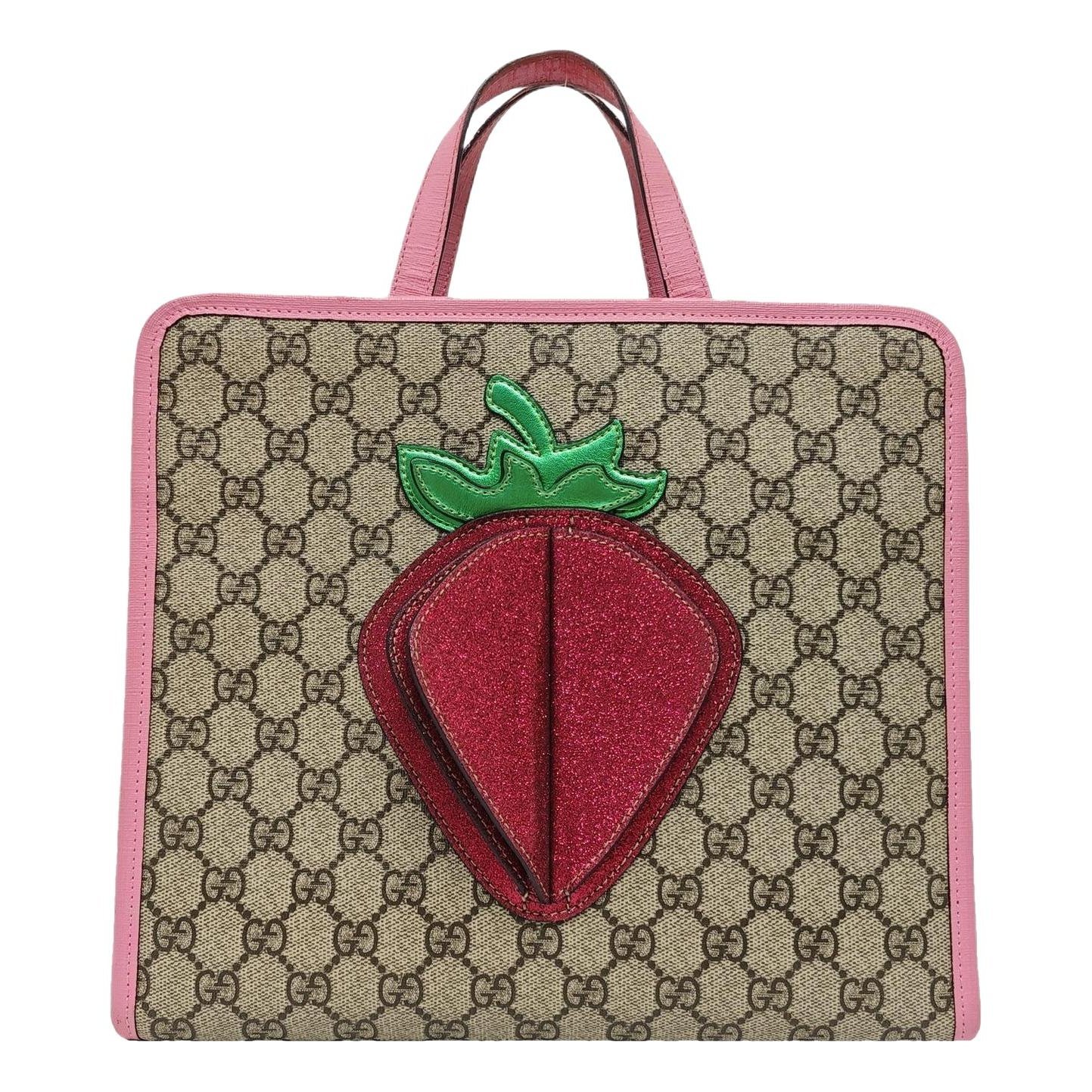 Leather tote