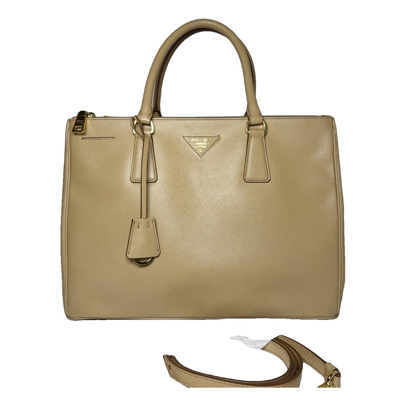 Galleria leather tote
